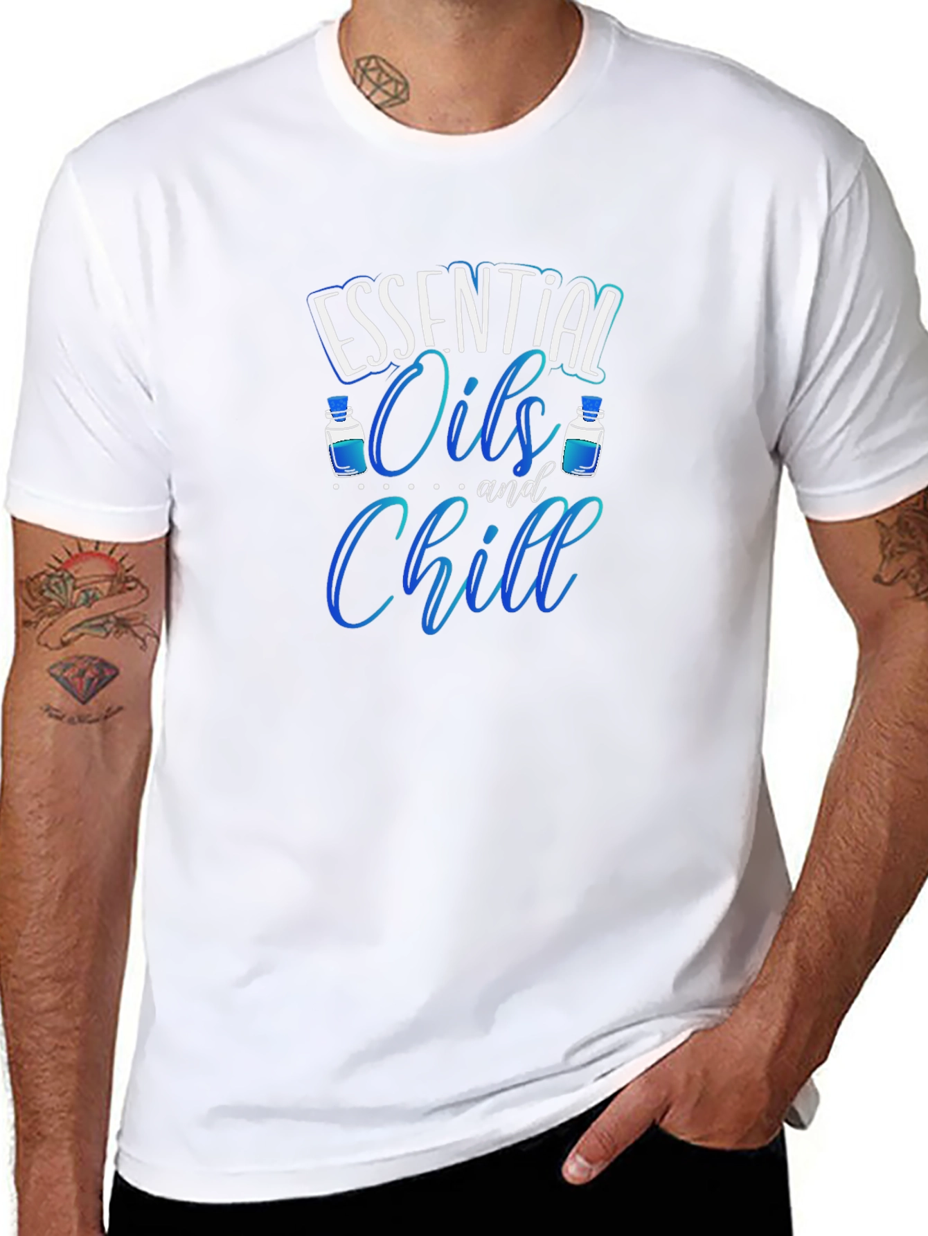 Essential Oils and Chill Graphic Tee