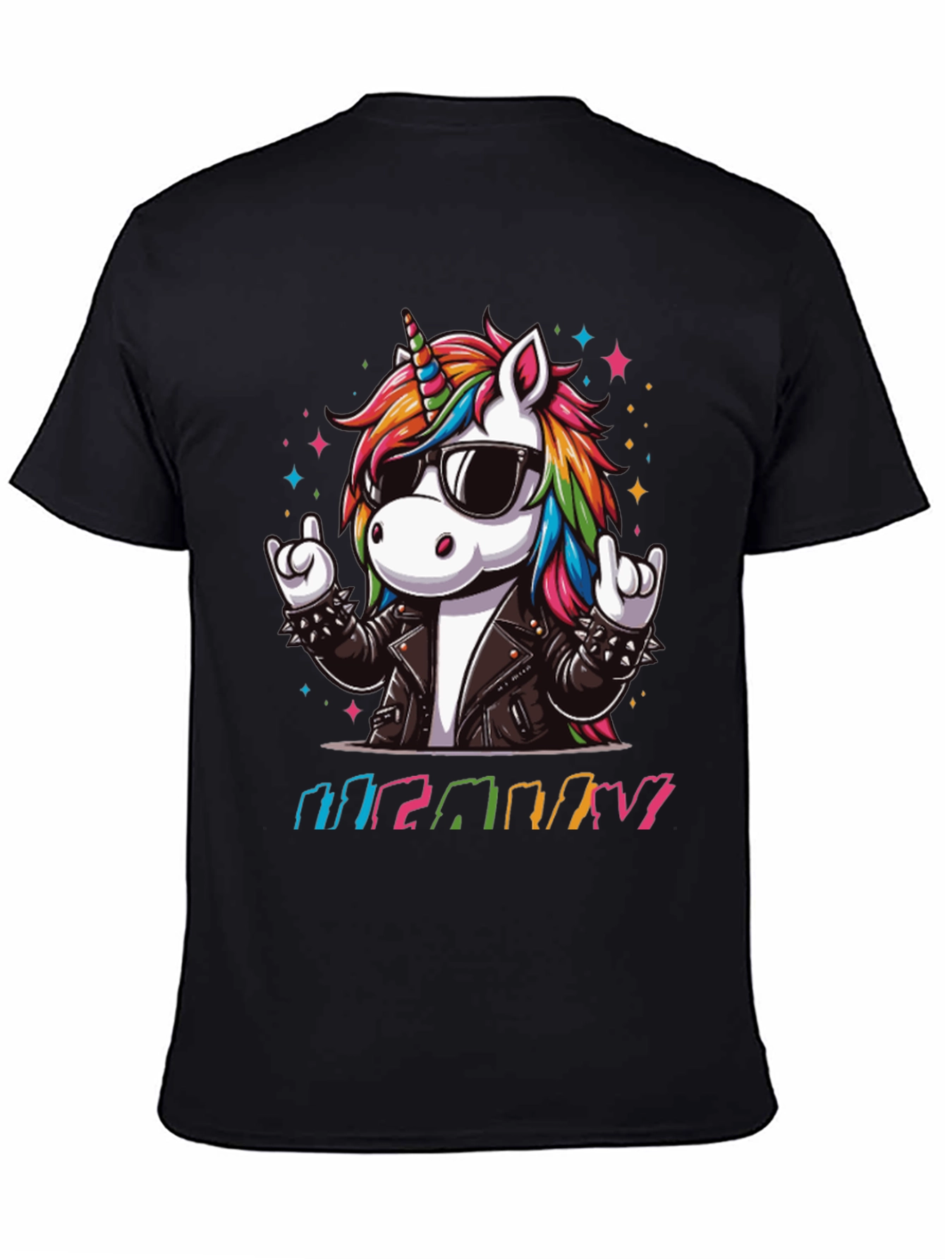 Rockstar Unicorn Graphic Tee