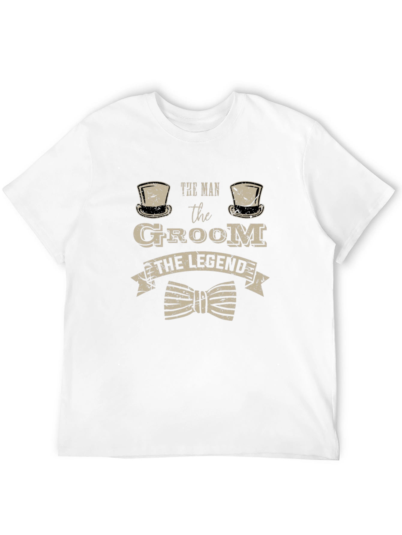 Groom Legend Graphic T-Shirt - Perfect Wedding Apparel