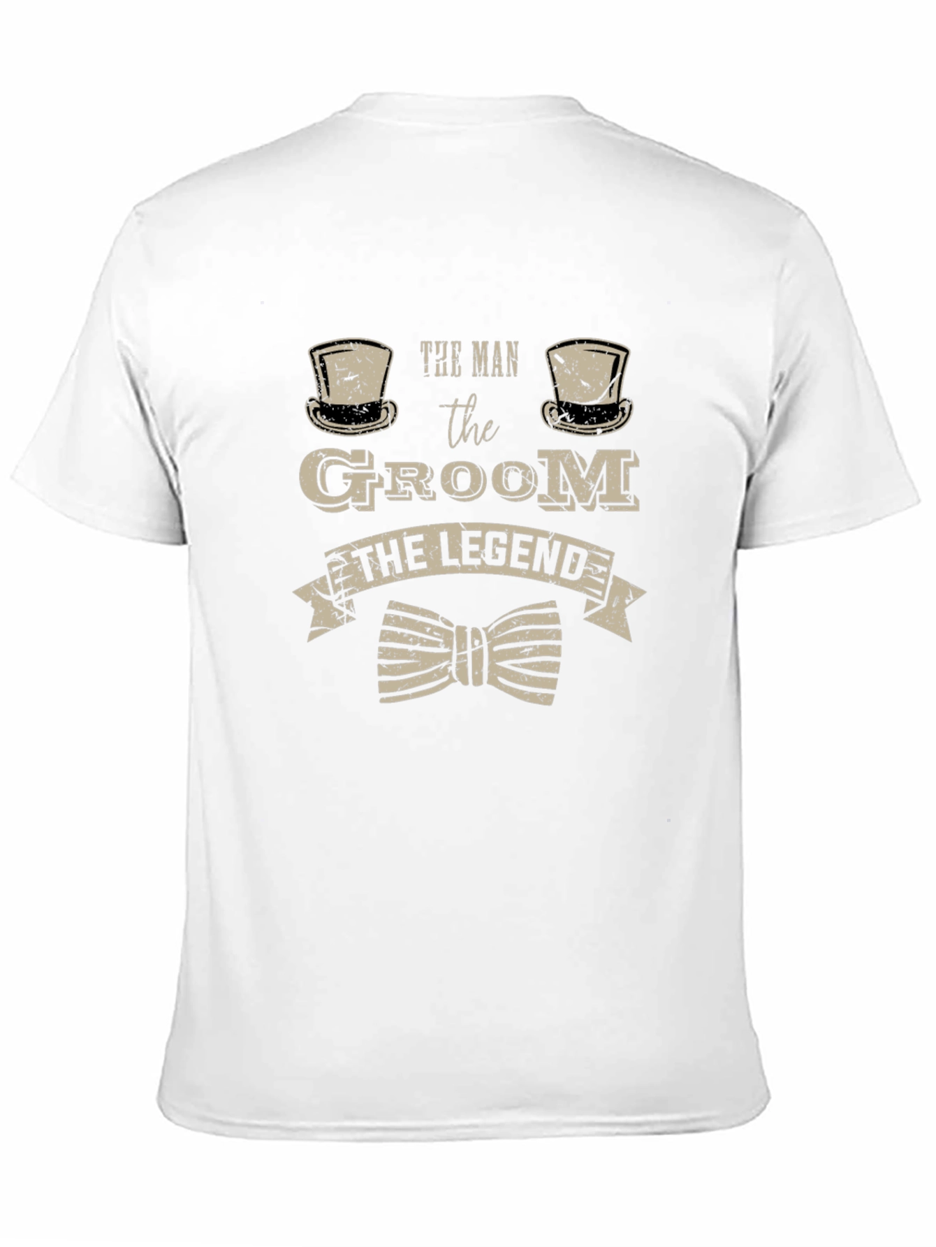 Groom Legend Graphic T-Shirt - Perfect Wedding Apparel