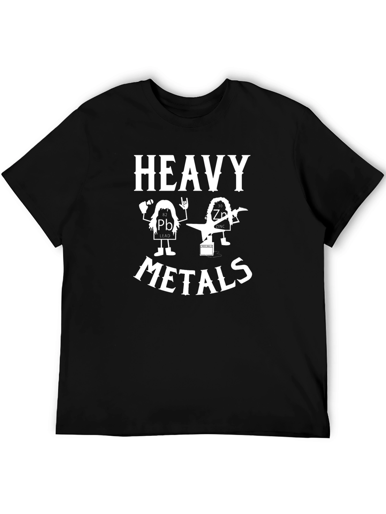 Heavy Metals T-Shirt: Rocking Chemistry Tee
