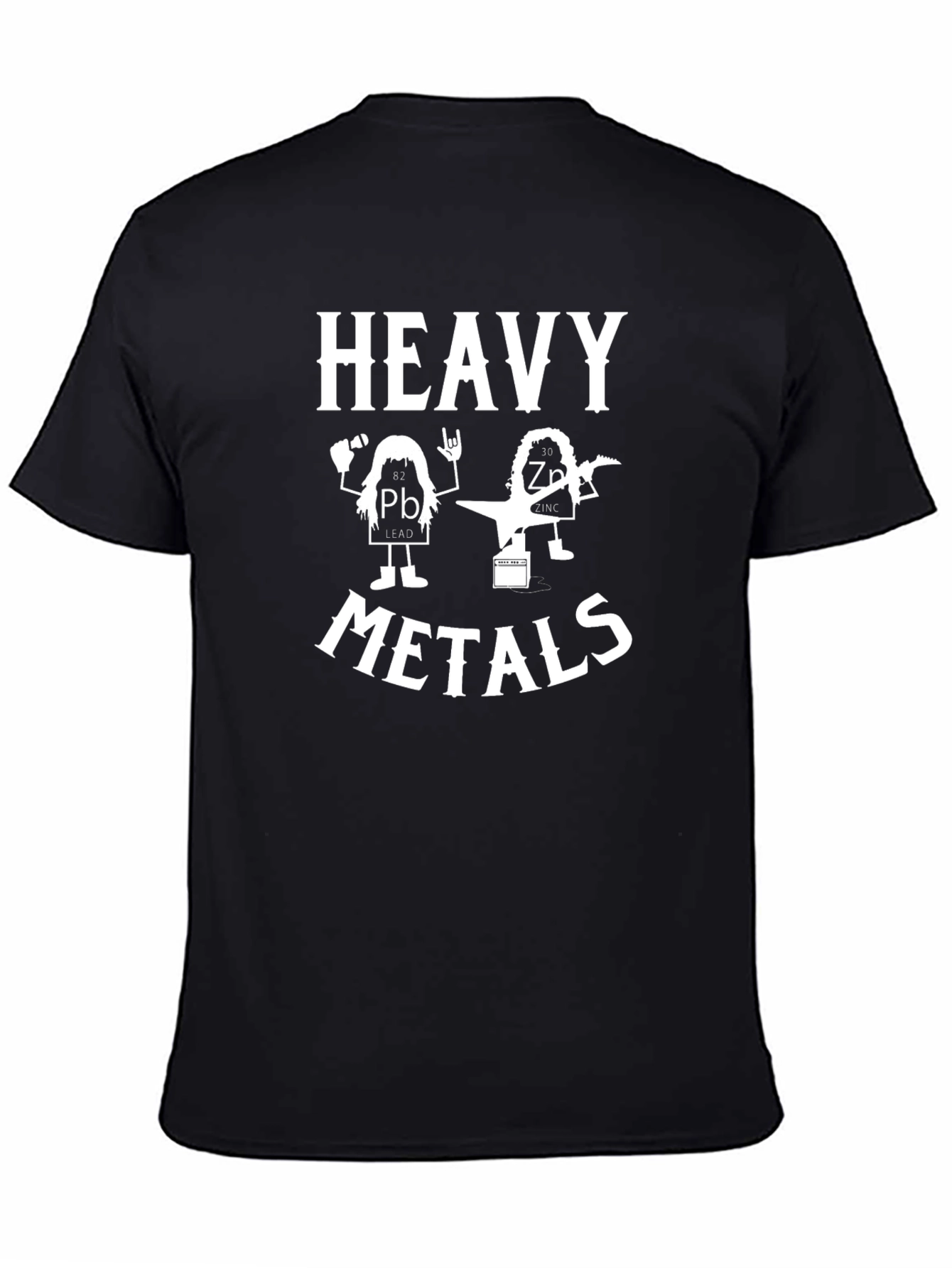 Heavy Metals T-Shirt: Rocking Chemistry Tee