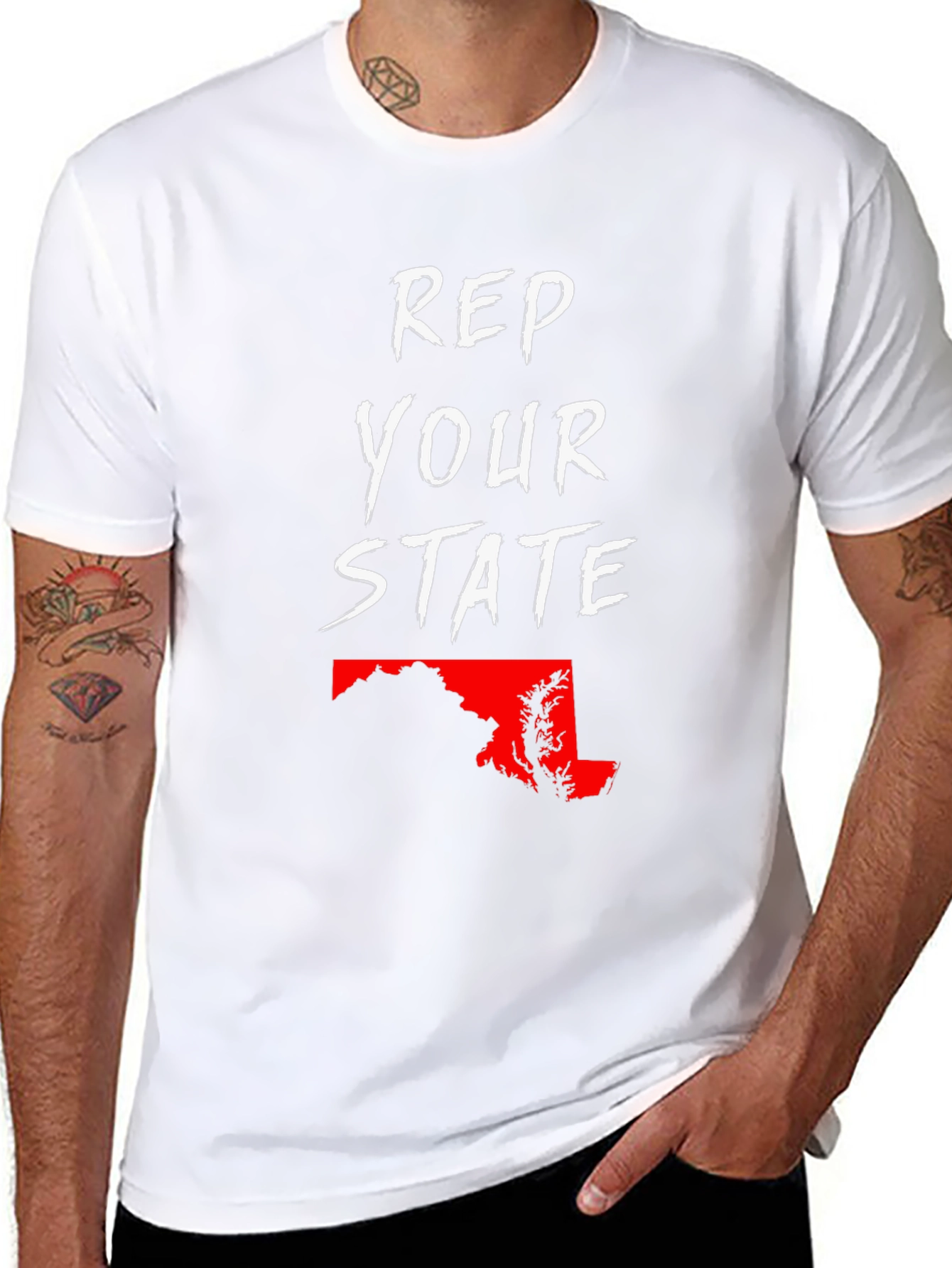 Rep Your State Maryland T-Shirt