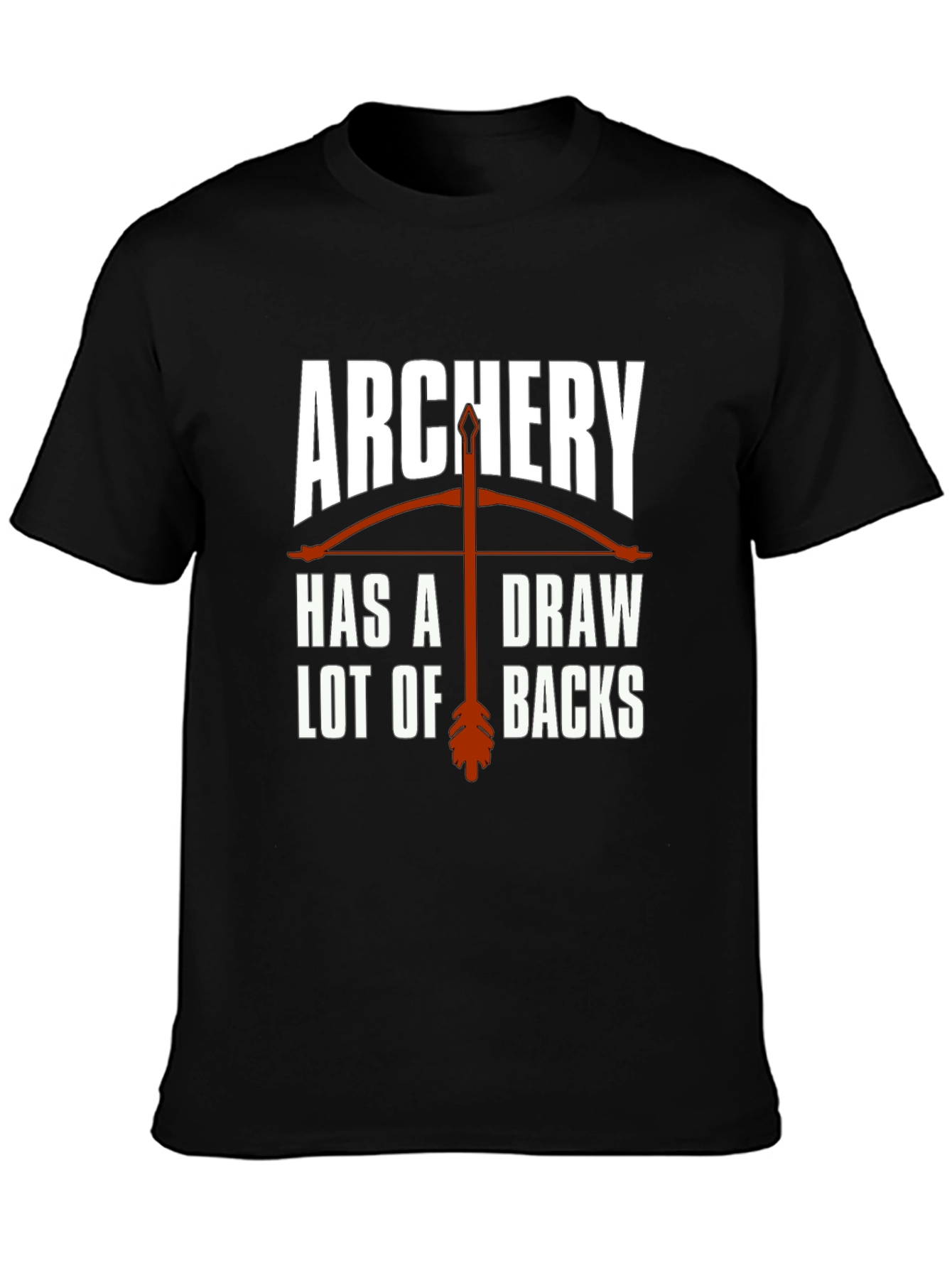 Archery Drawbacks Graphic T-Shirt - Novelty Design
