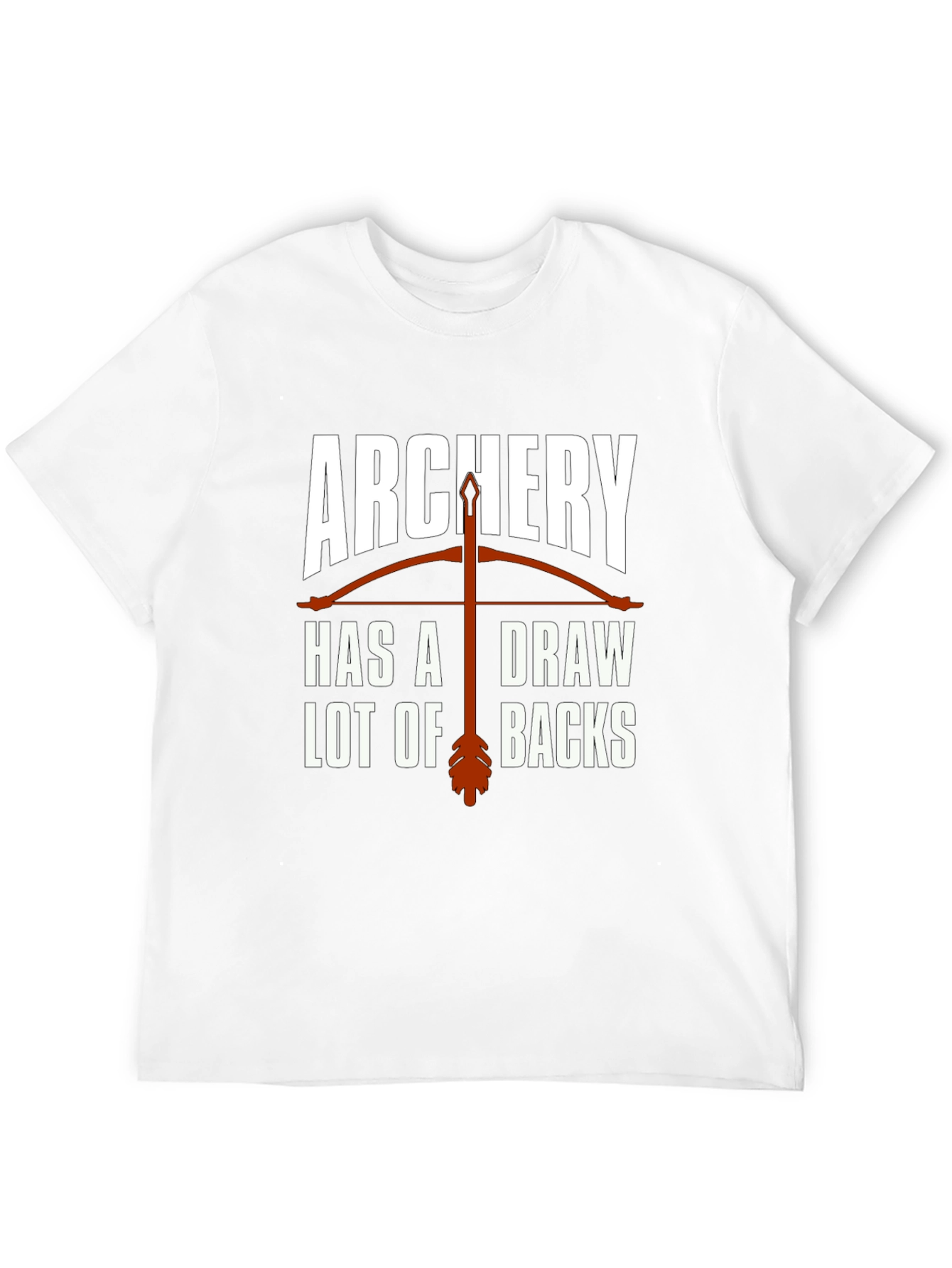 Archery Drawbacks Graphic T-Shirt - Novelty Design