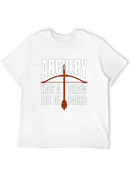 Archery Drawbacks Graphic T-Shirt - Novelty Design