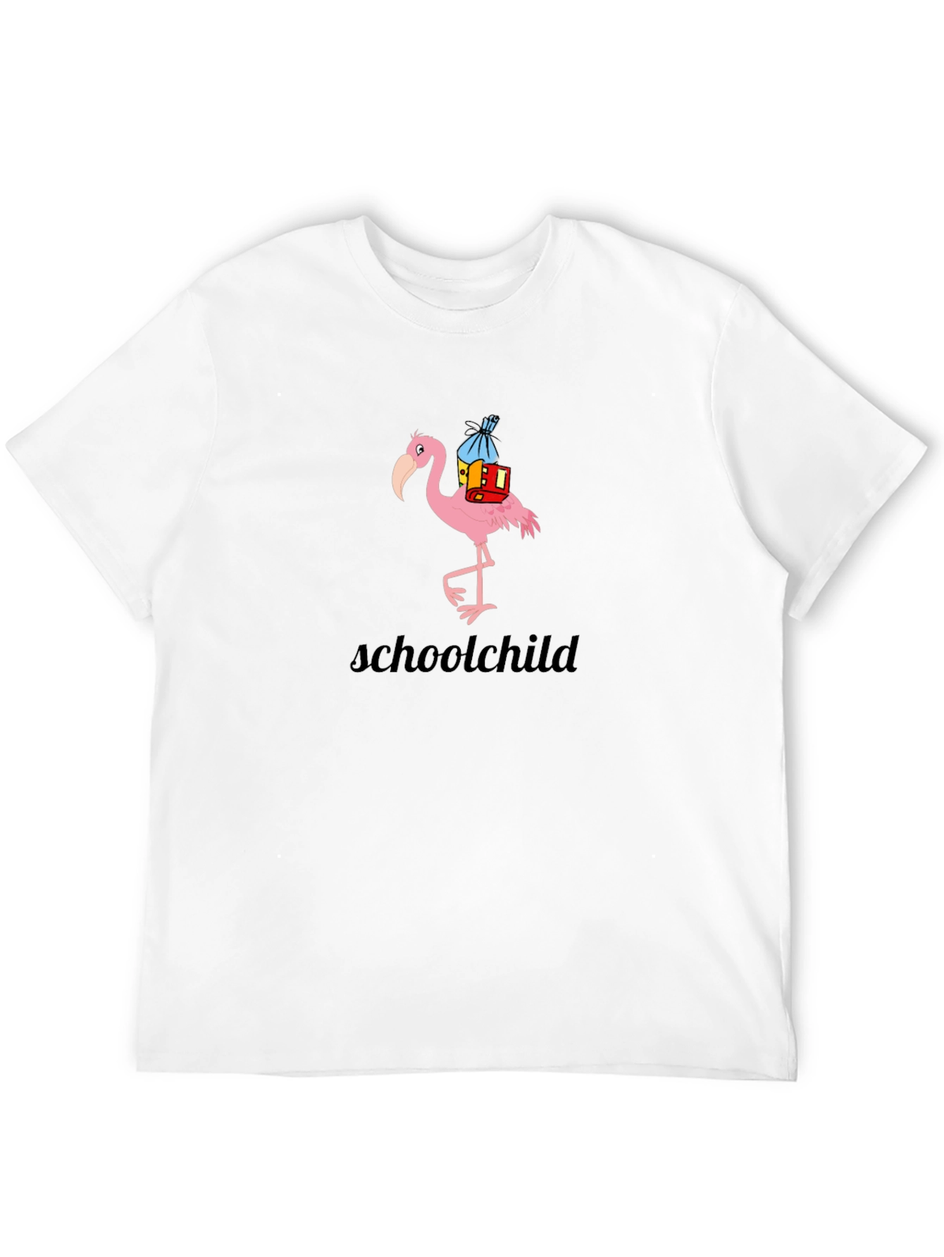 Schoolchild Flamingo Graphic Tee