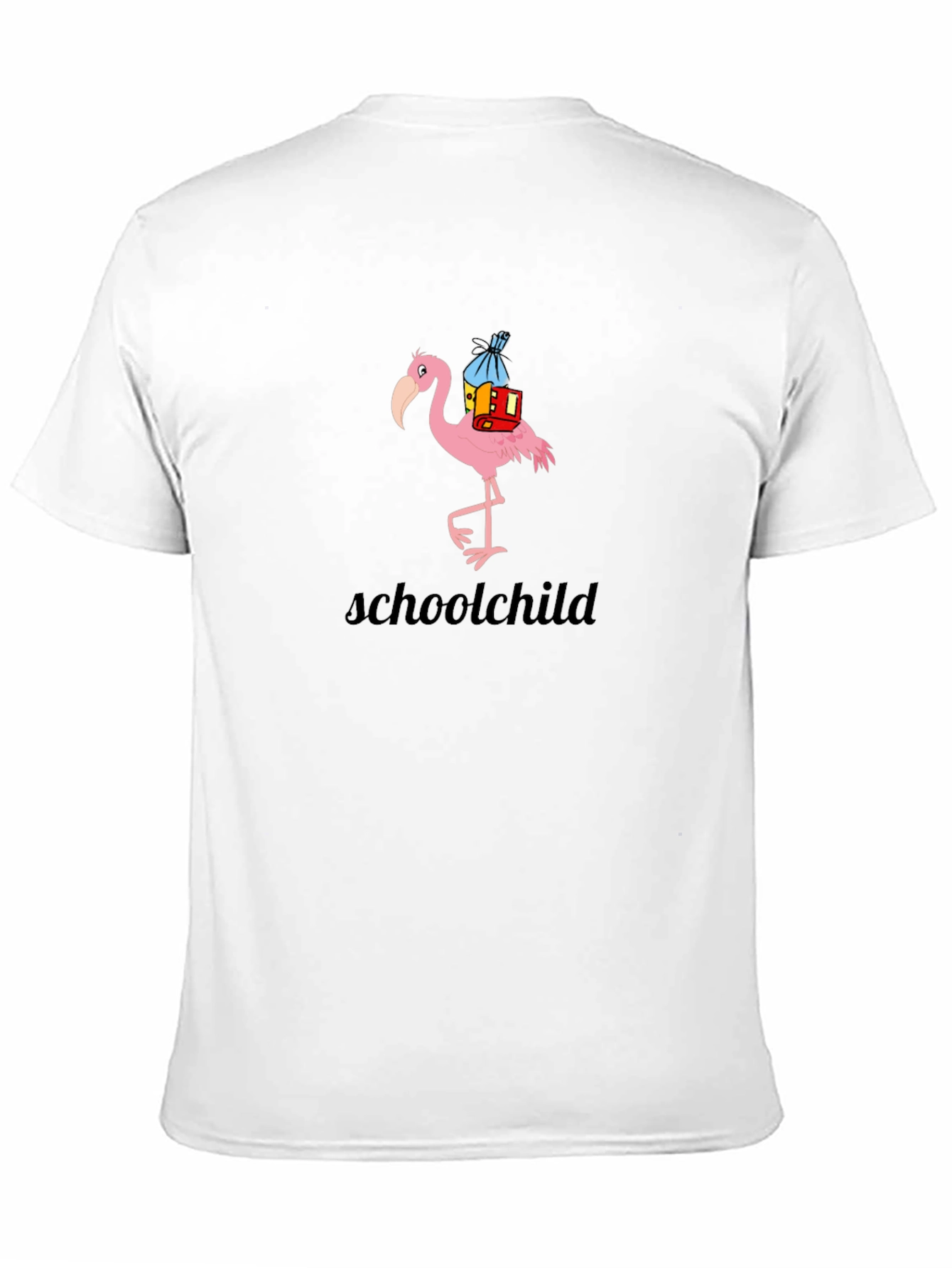 Schoolchild Flamingo Graphic Tee