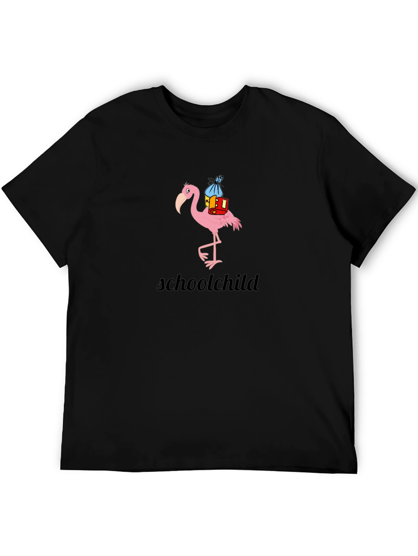 Schoolchild Flamingo Graphic Tee