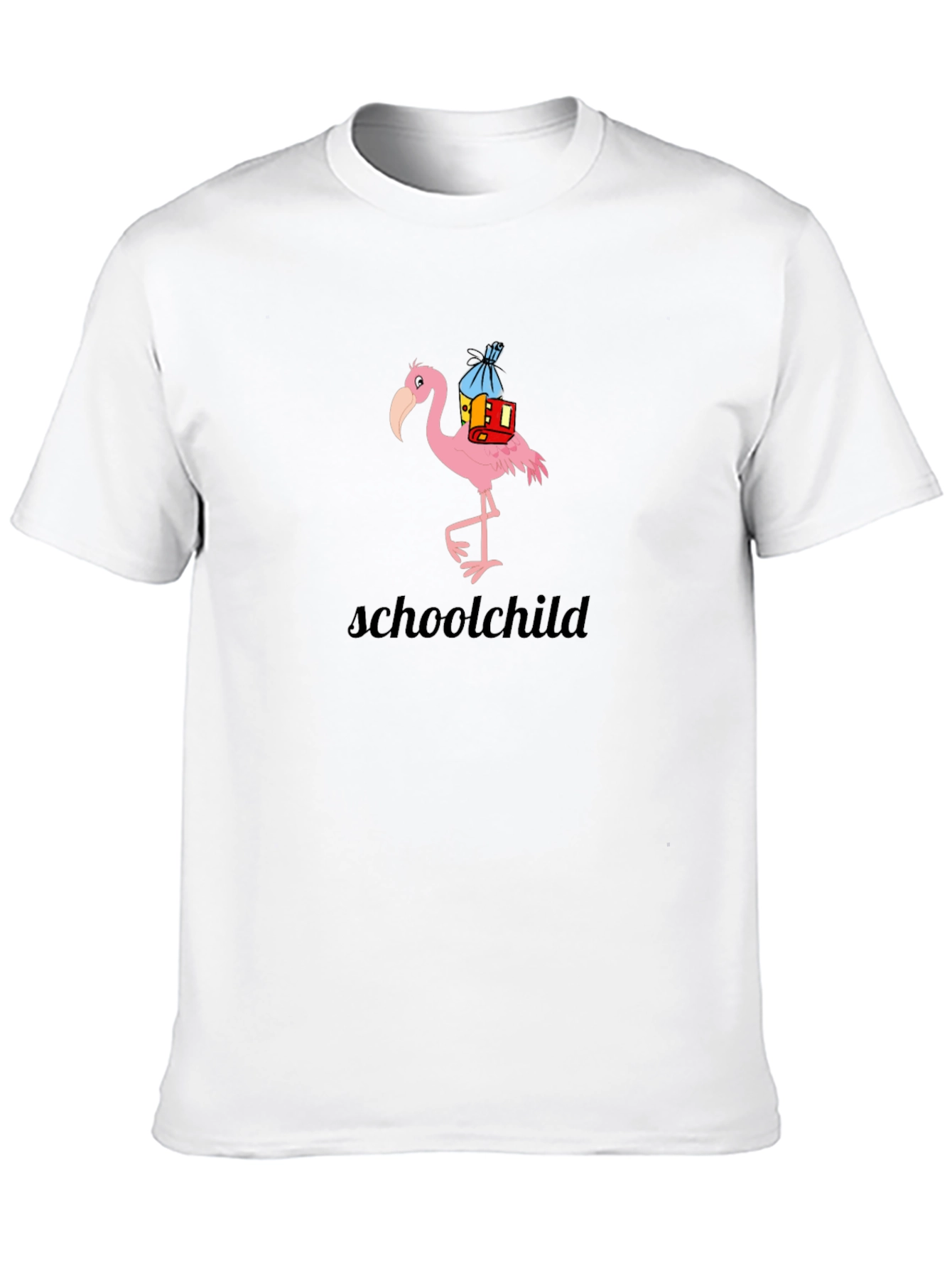 Schoolchild Flamingo Graphic Tee