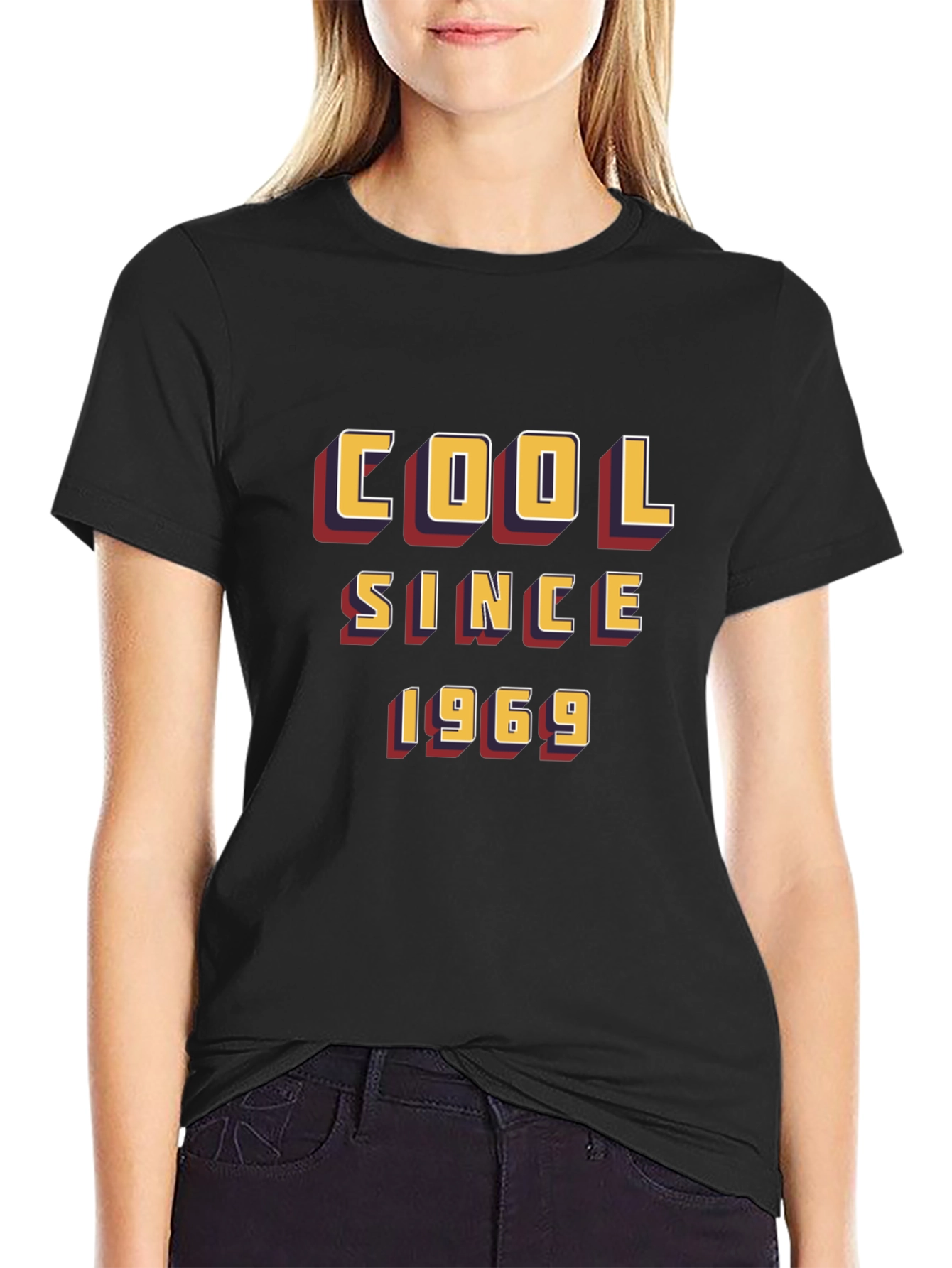 Cool Since 1969 Graphic Tee - Black