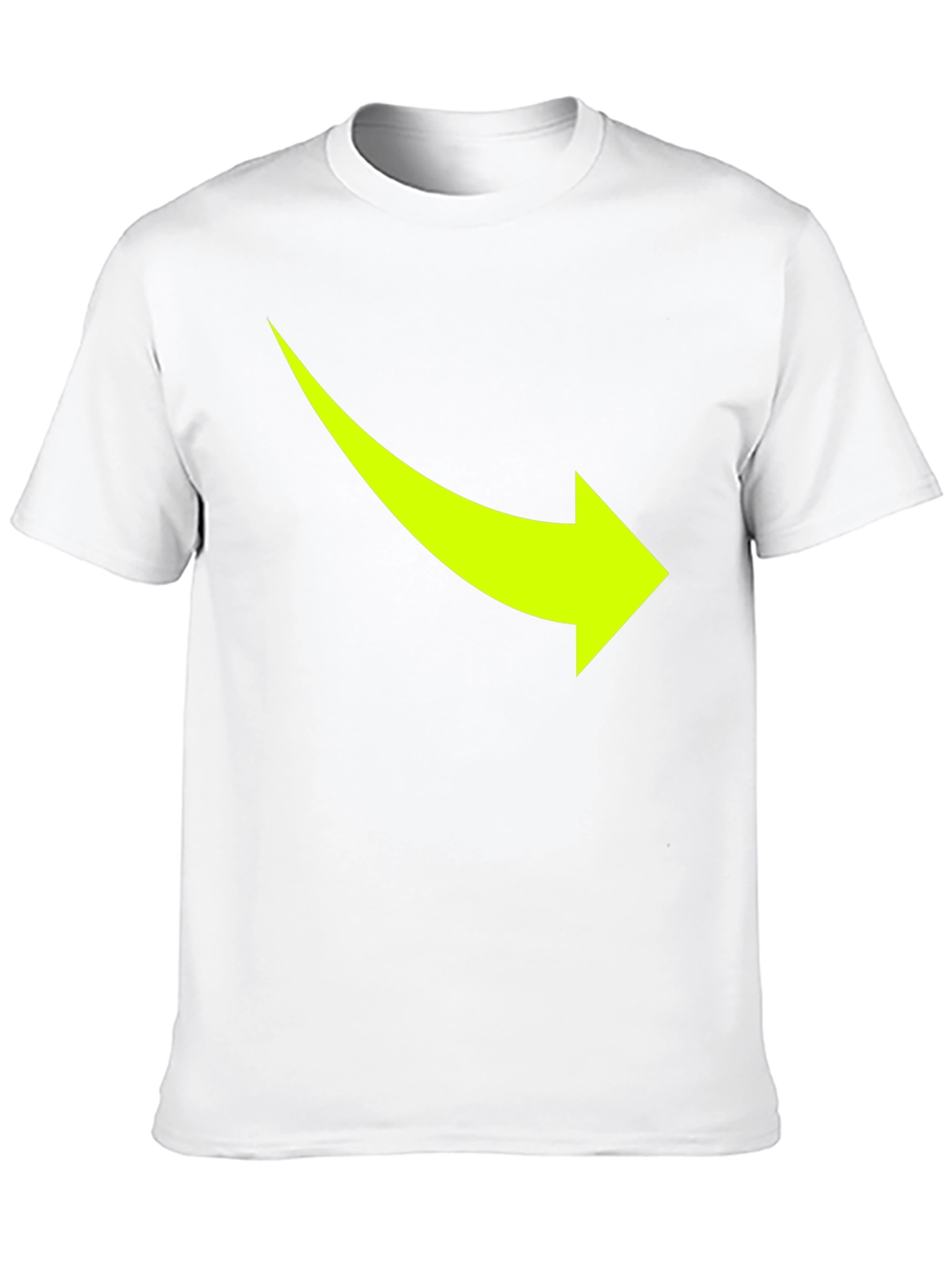 Arrow Graphic Tee - Casual Black T-Shirt