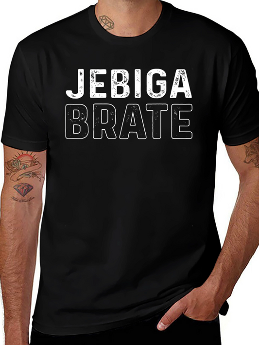 Jebiga Brate Graphic Tee - Black