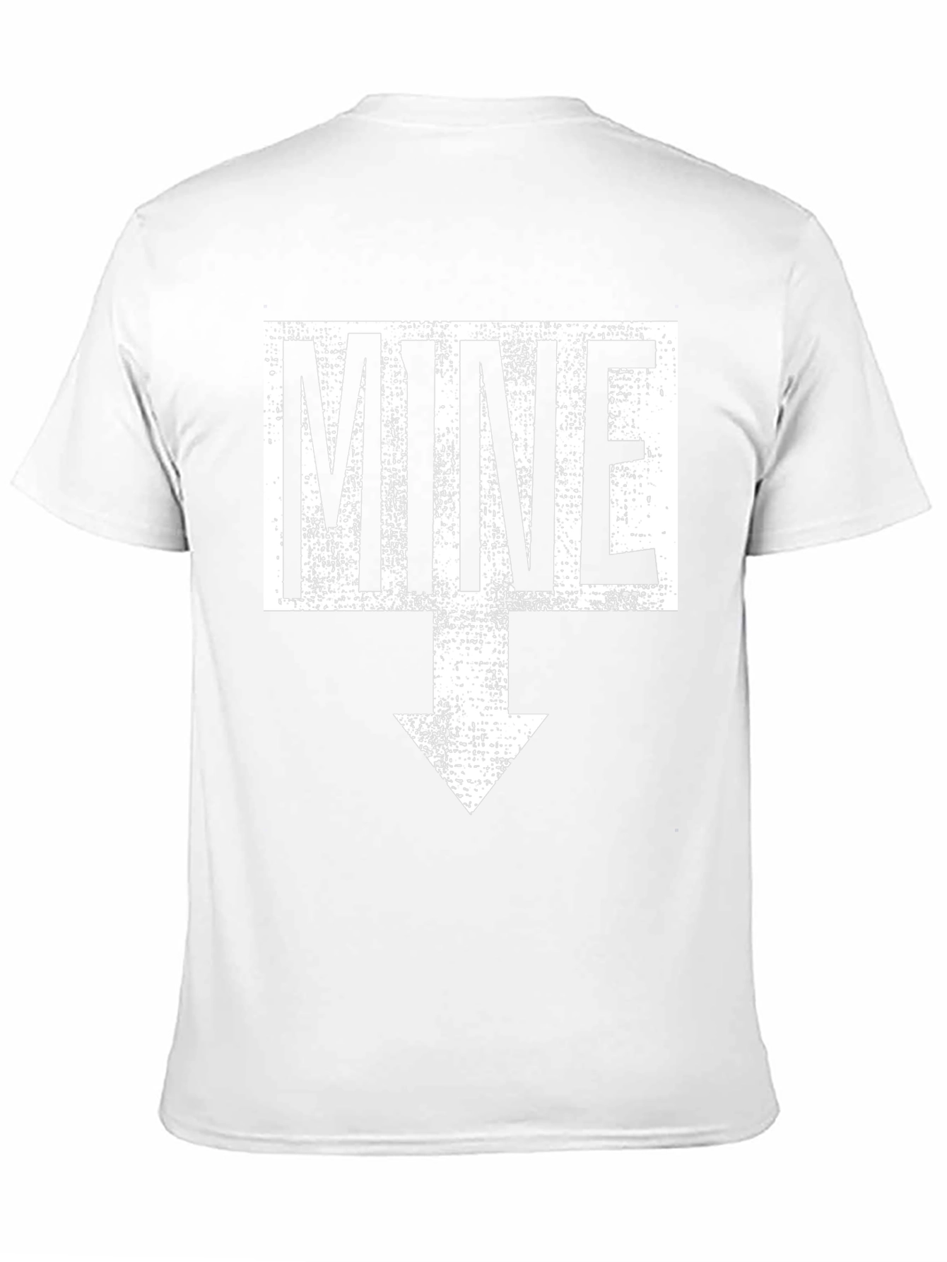 Funny Mine Arrow T-Shirt - Novelty Graphic Tee