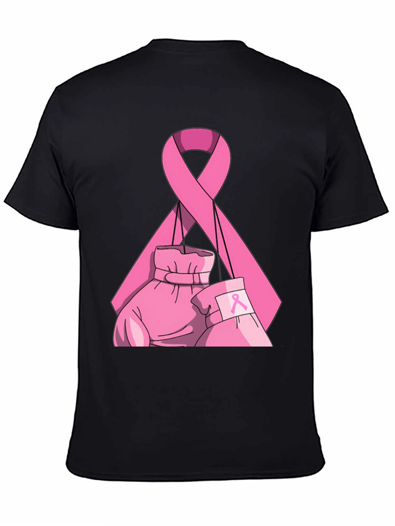 Breast Cancer Awareness Boxing Gloves T-Shirt