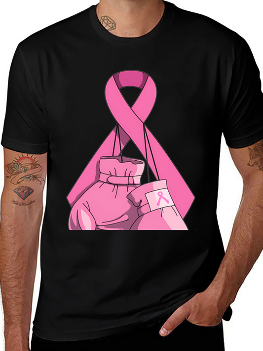 Breast Cancer Awareness Boxing Gloves T-Shirt