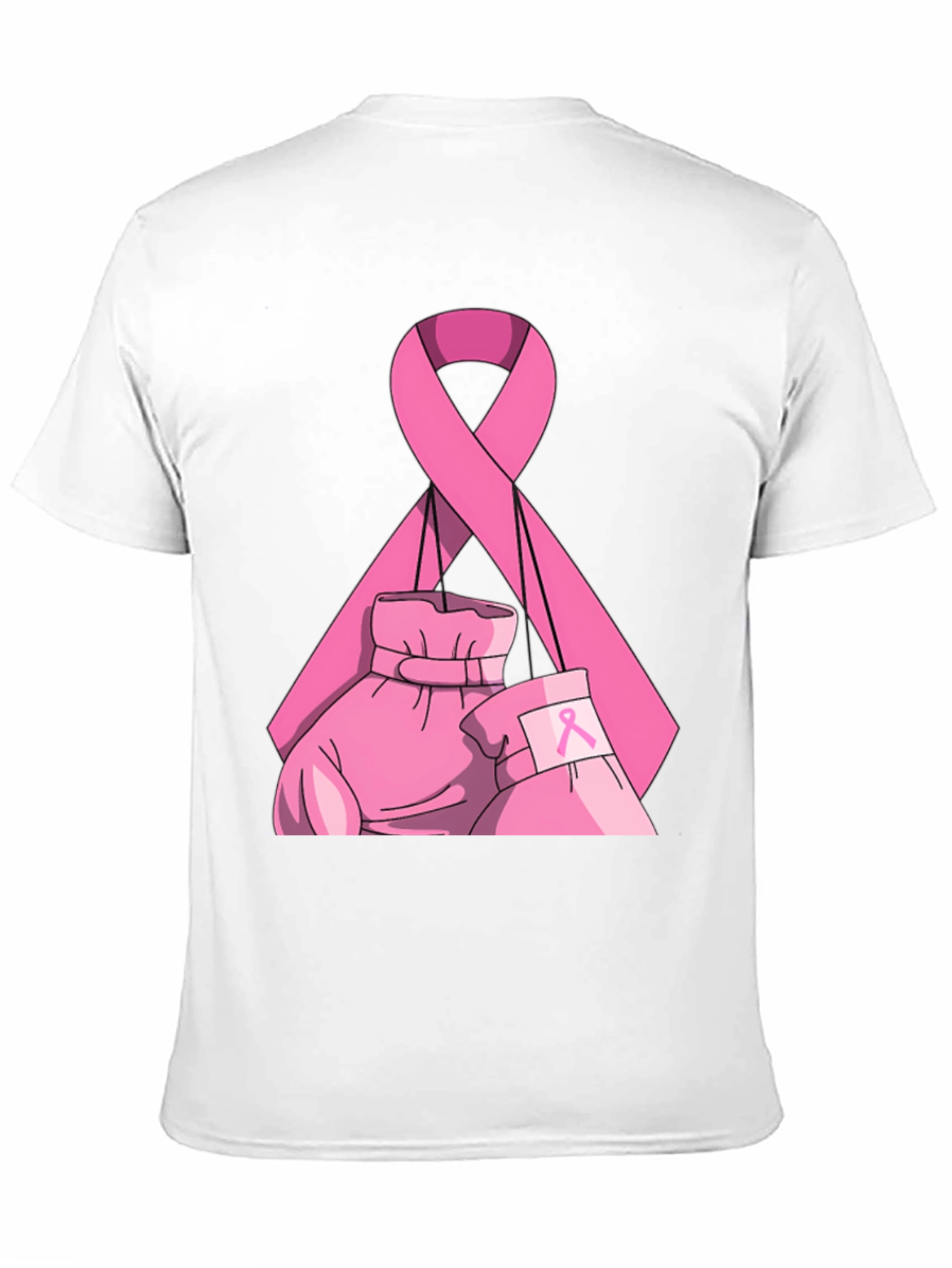 Breast Cancer Awareness Boxing Gloves T-Shirt