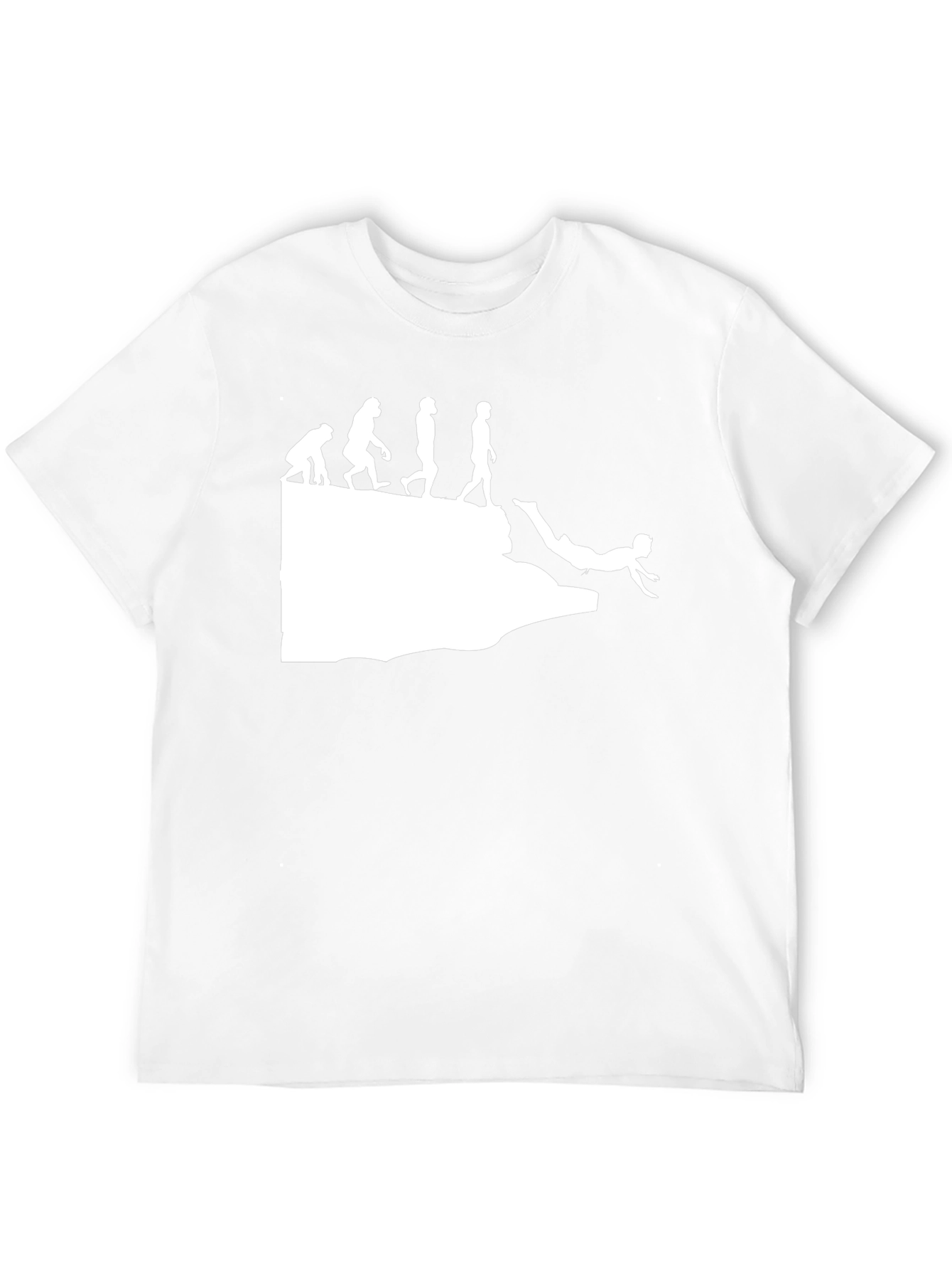 Evolution Dive Tee - Funny Cliff Jumper Shirt