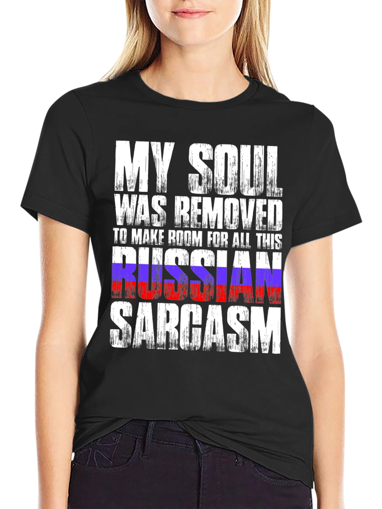 Russian Sarcasm Graphic T-Shirt