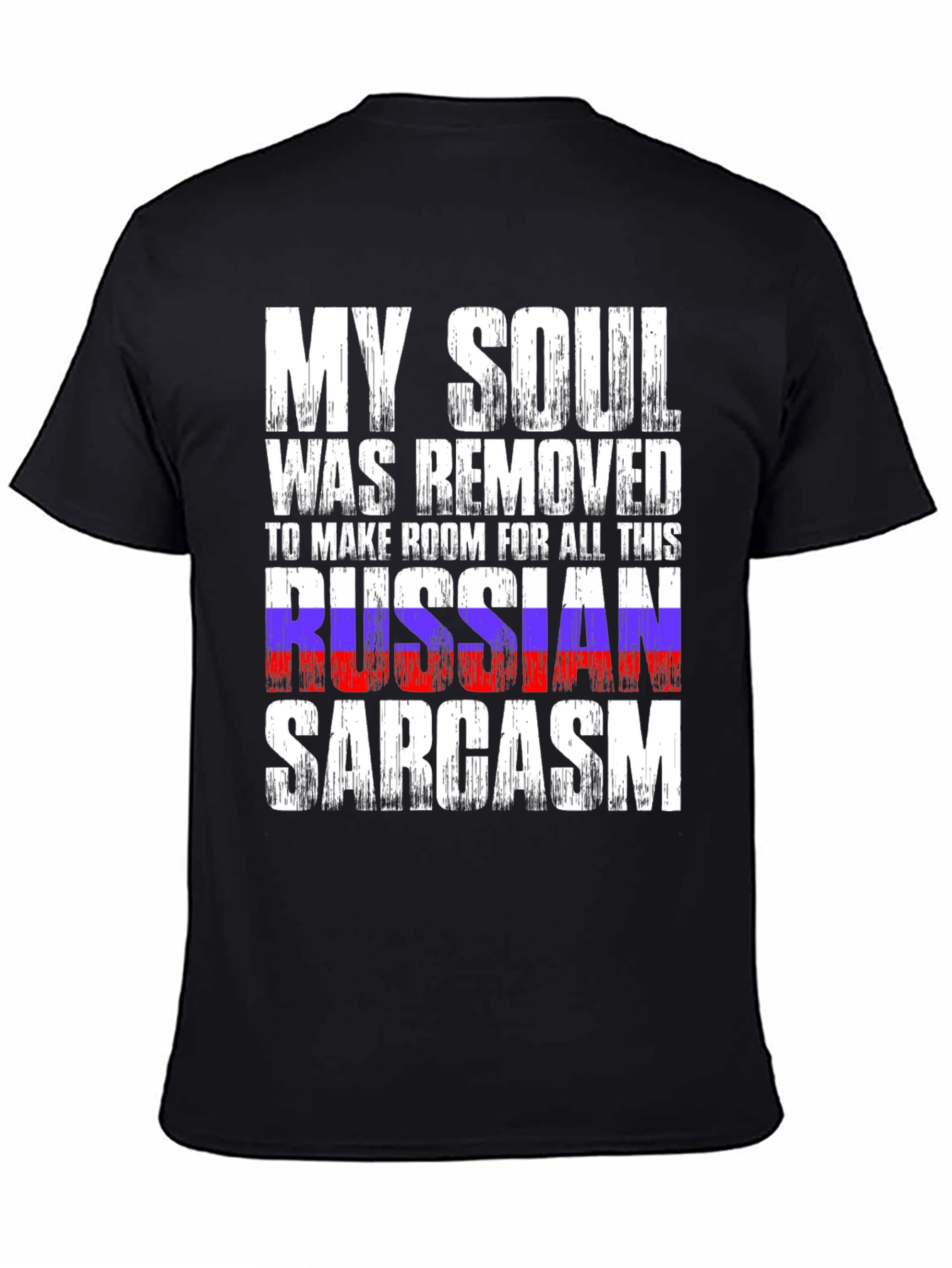 Russian Sarcasm Graphic T-Shirt