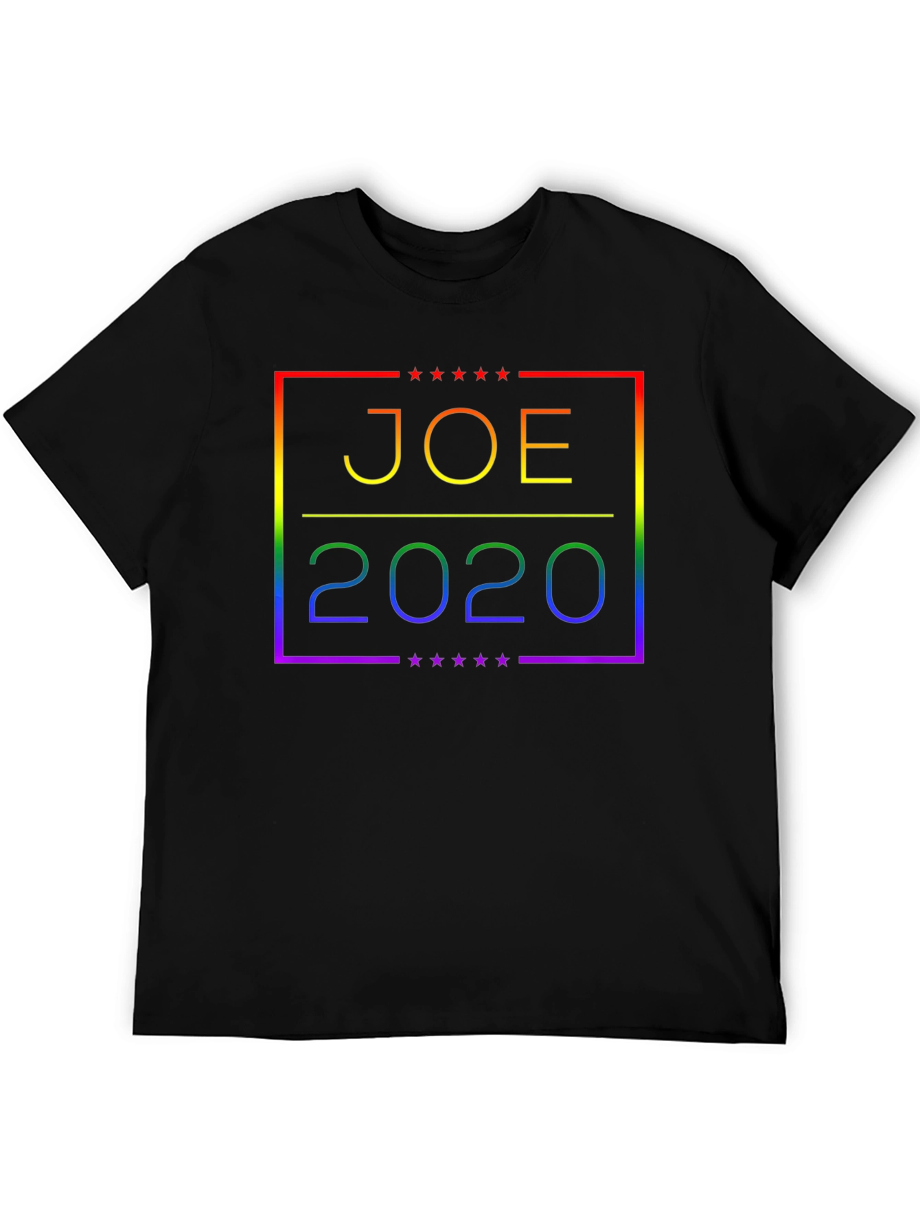 Joe 2020 Rainbow Pride Graphic T-Shirt
