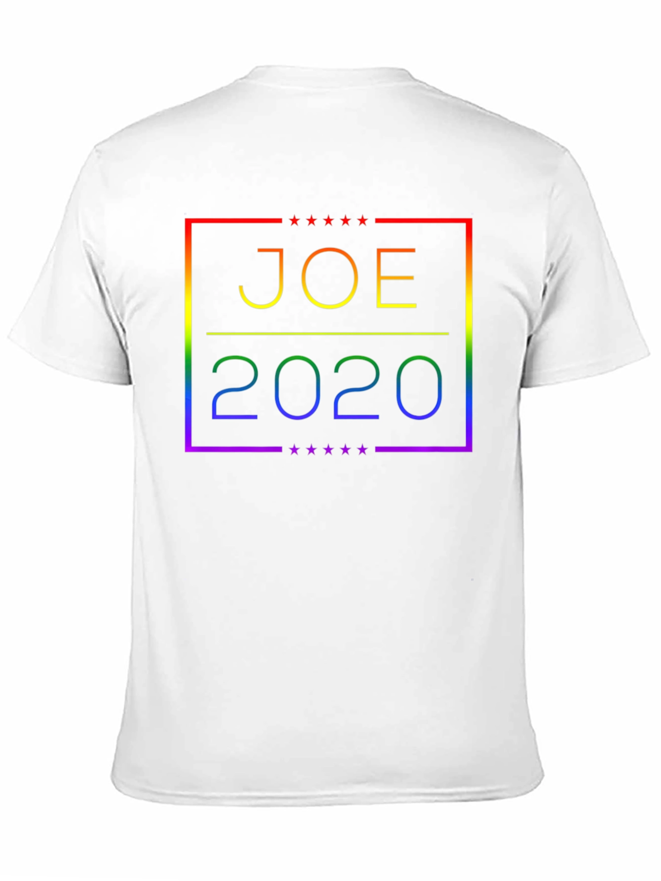 Joe 2020 Rainbow Pride Graphic T-Shirt