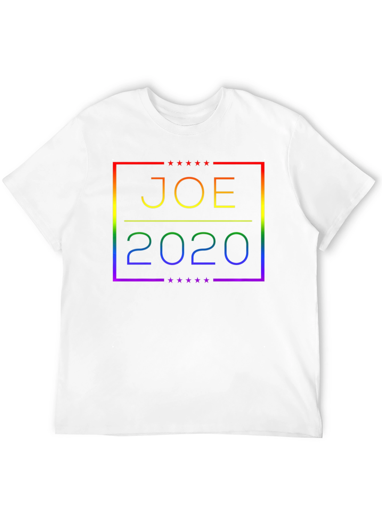 Joe 2020 Rainbow Pride Graphic T-Shirt