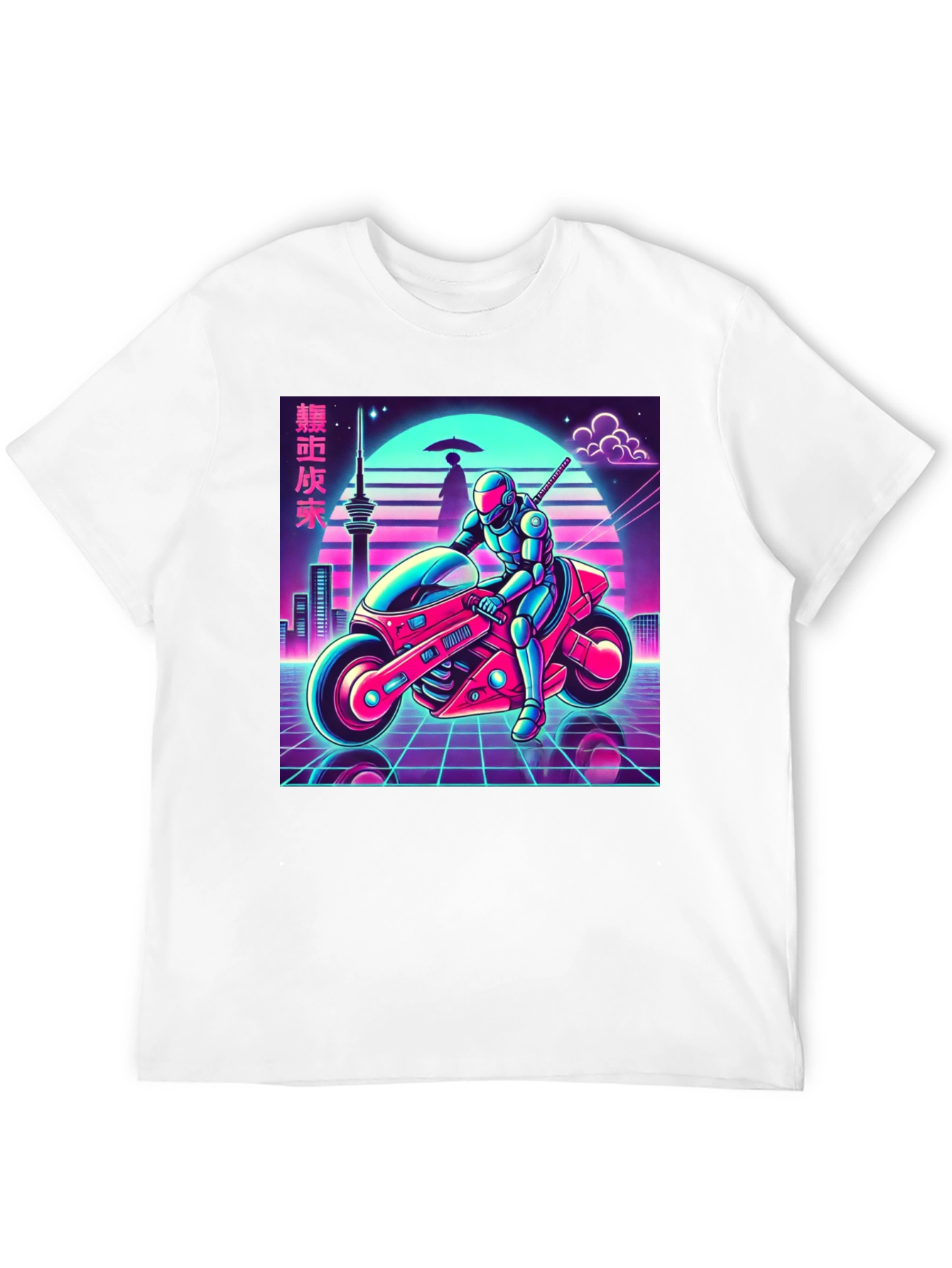 Retro Cyberpunk Rider Tee