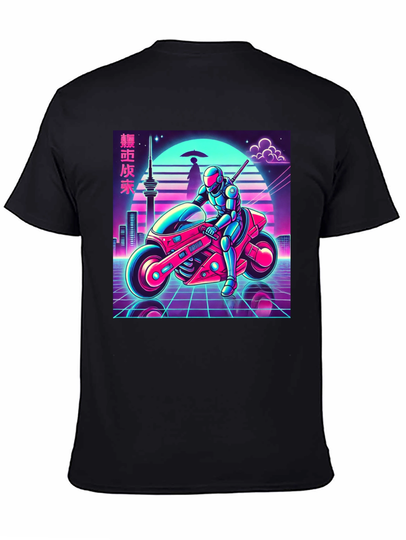Retro Cyberpunk Rider Tee