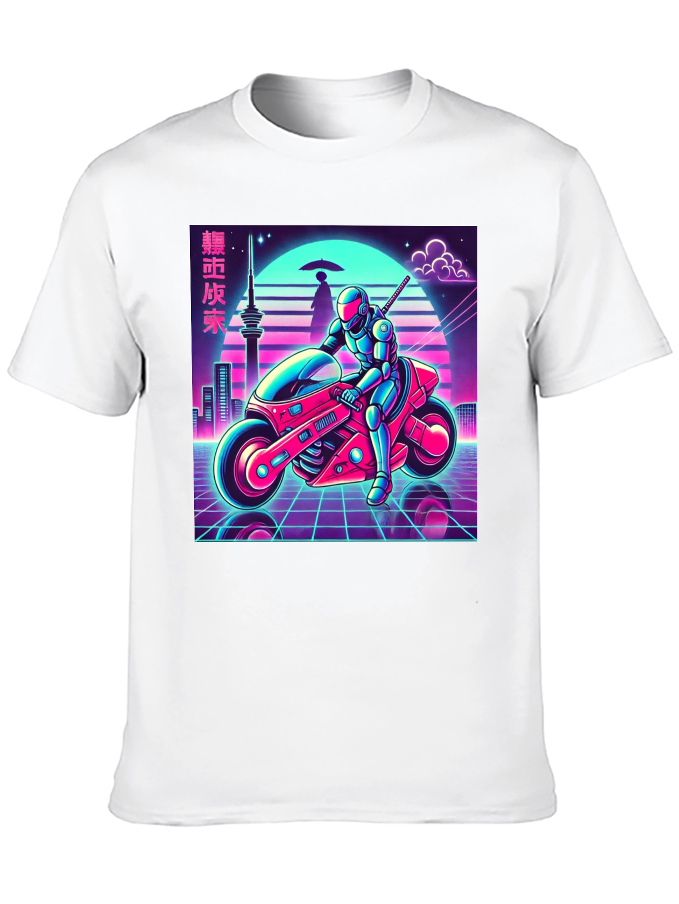 Retro Cyberpunk Rider Tee