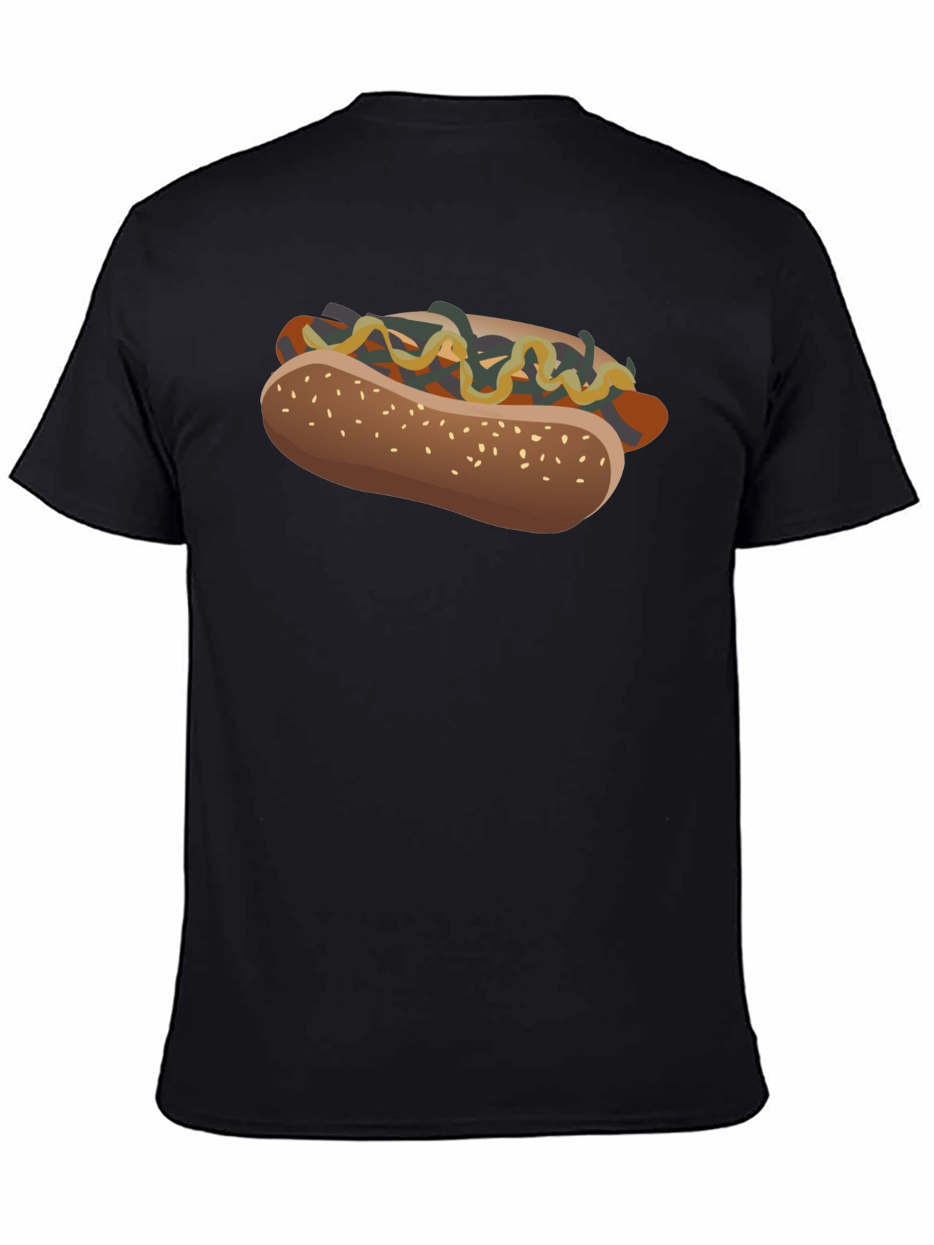 Hot Dog Graphic T-Shirt - Unisex Casual Tee