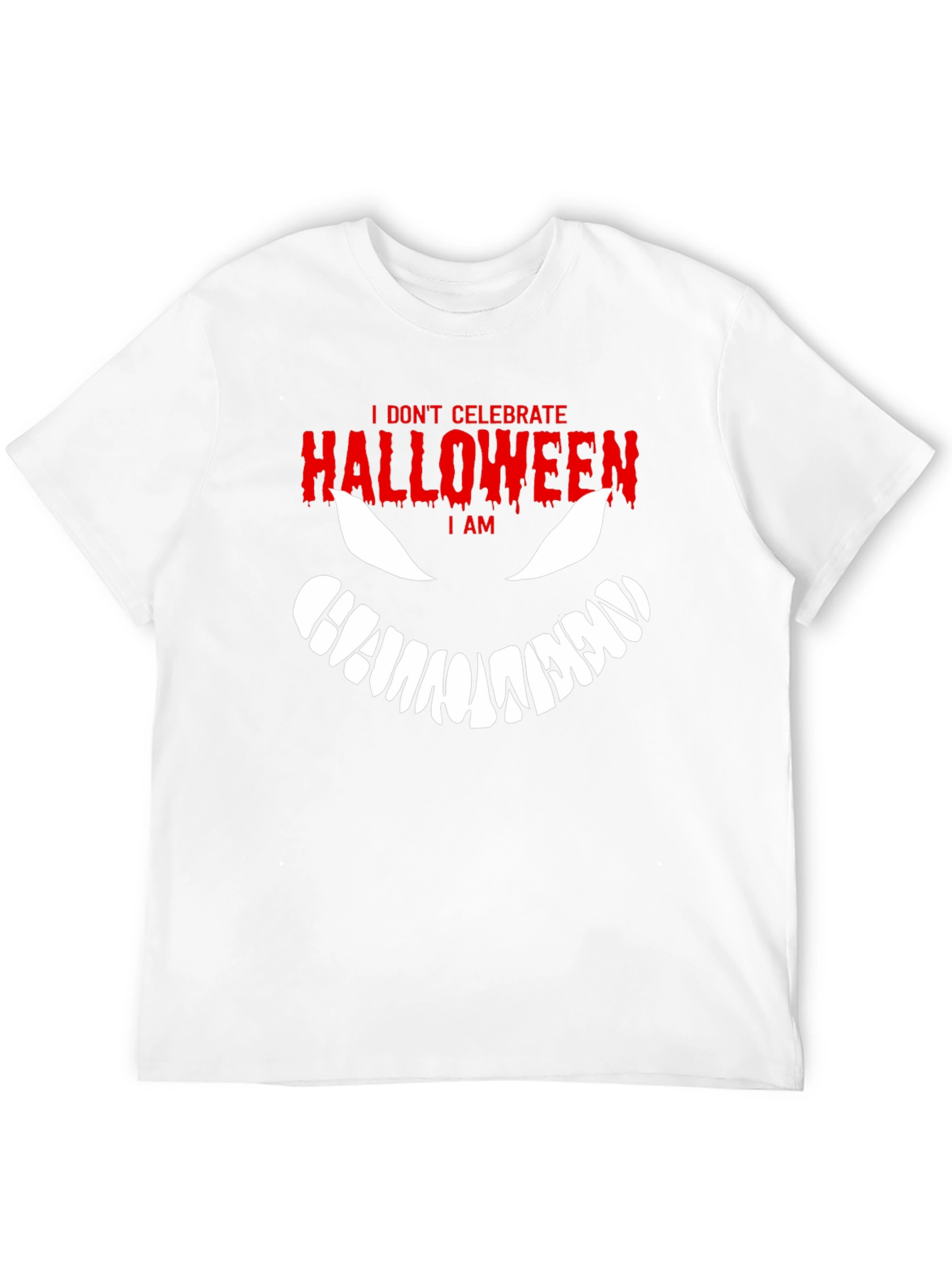 I Am Halloween Graphic T-Shirt - Spooky Season Tee
