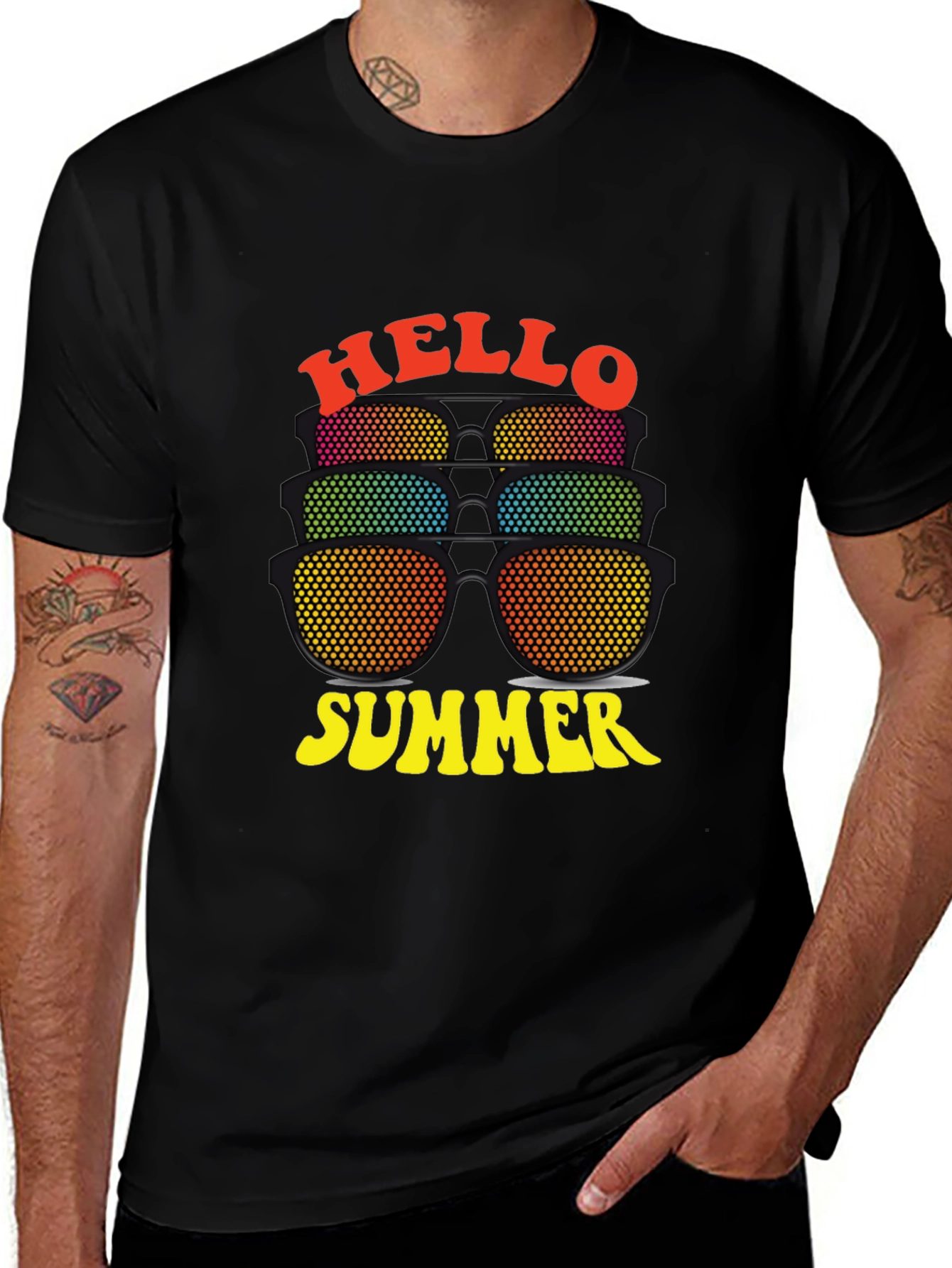 Hello Summer Sunglasses T-Shirt