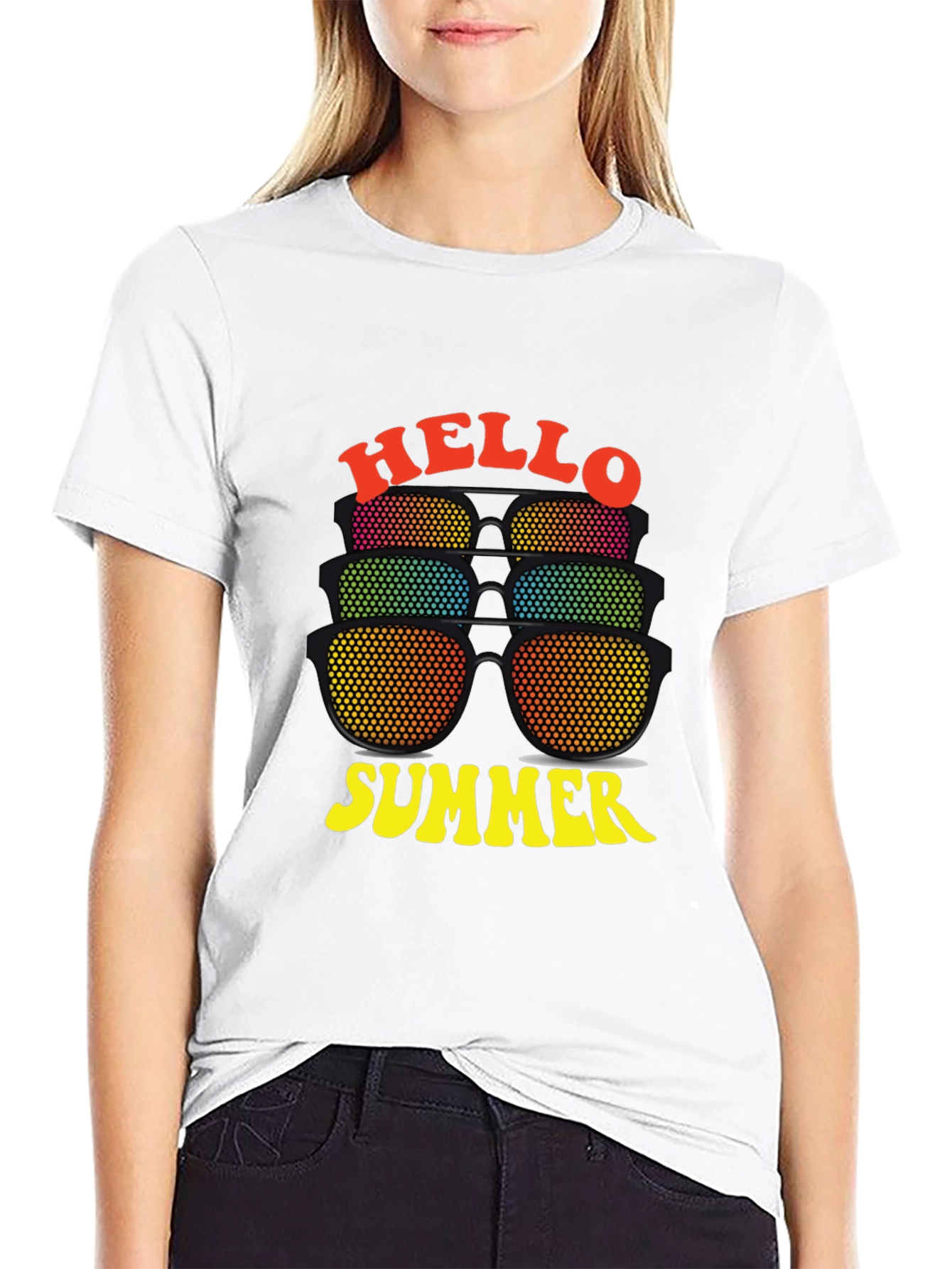 Hello Summer Sunglasses T-Shirt