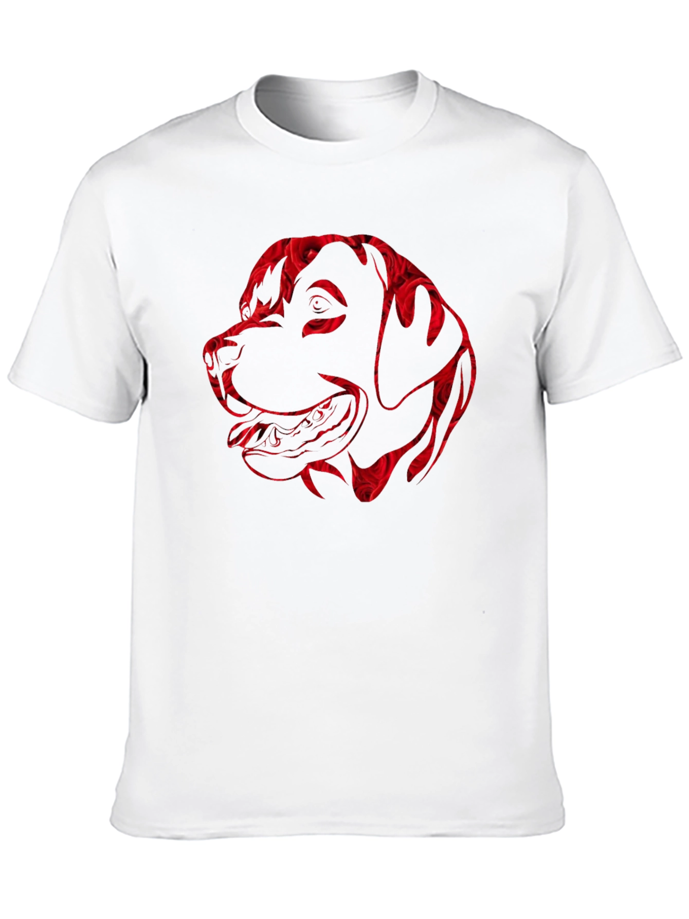 Dog Lovers Rose Print Tee