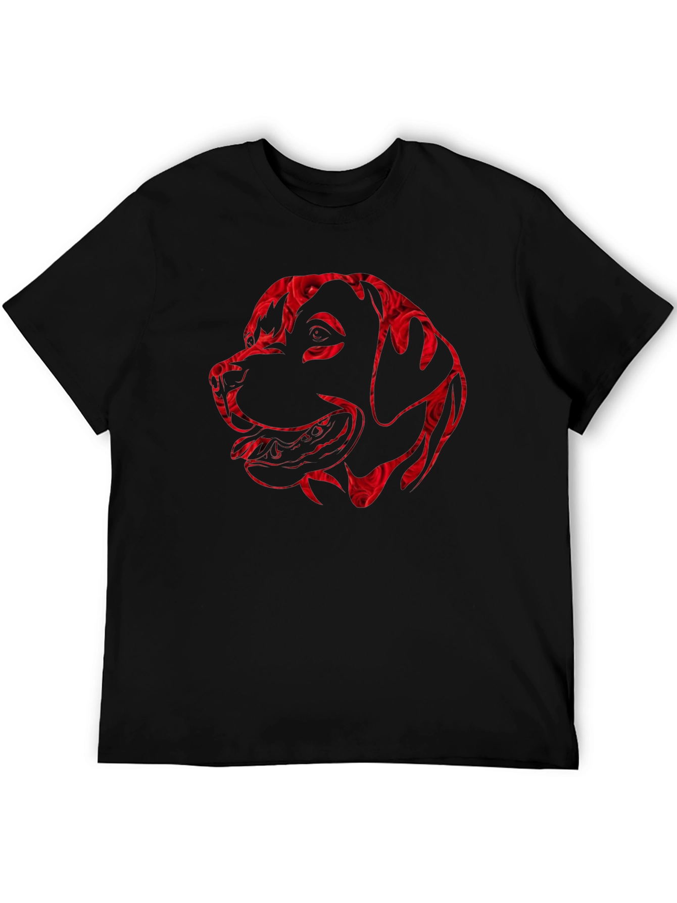 Dog Lovers Rose Print Tee