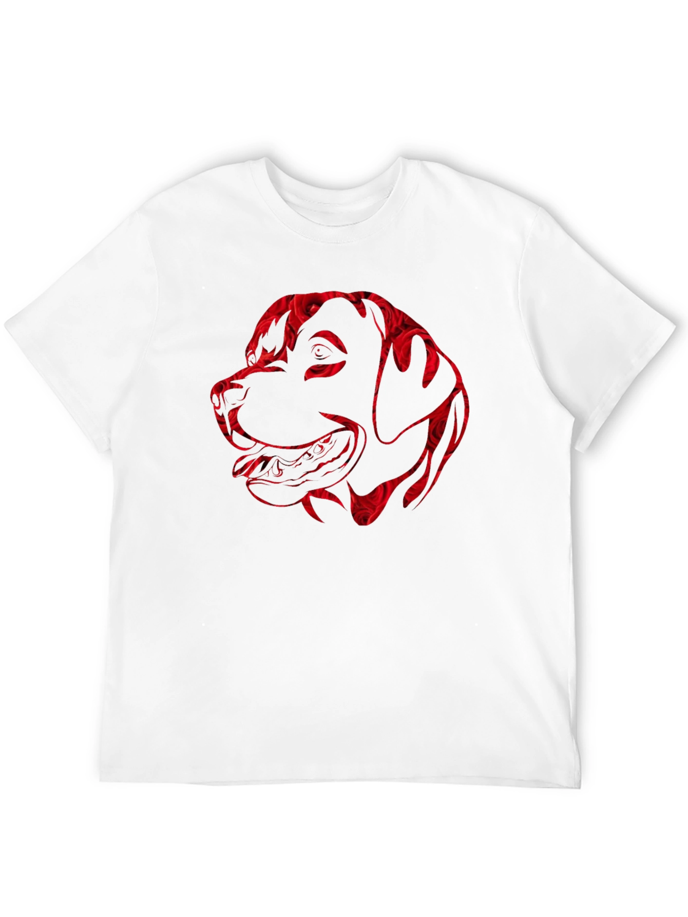 Dog Lovers Rose Print Tee
