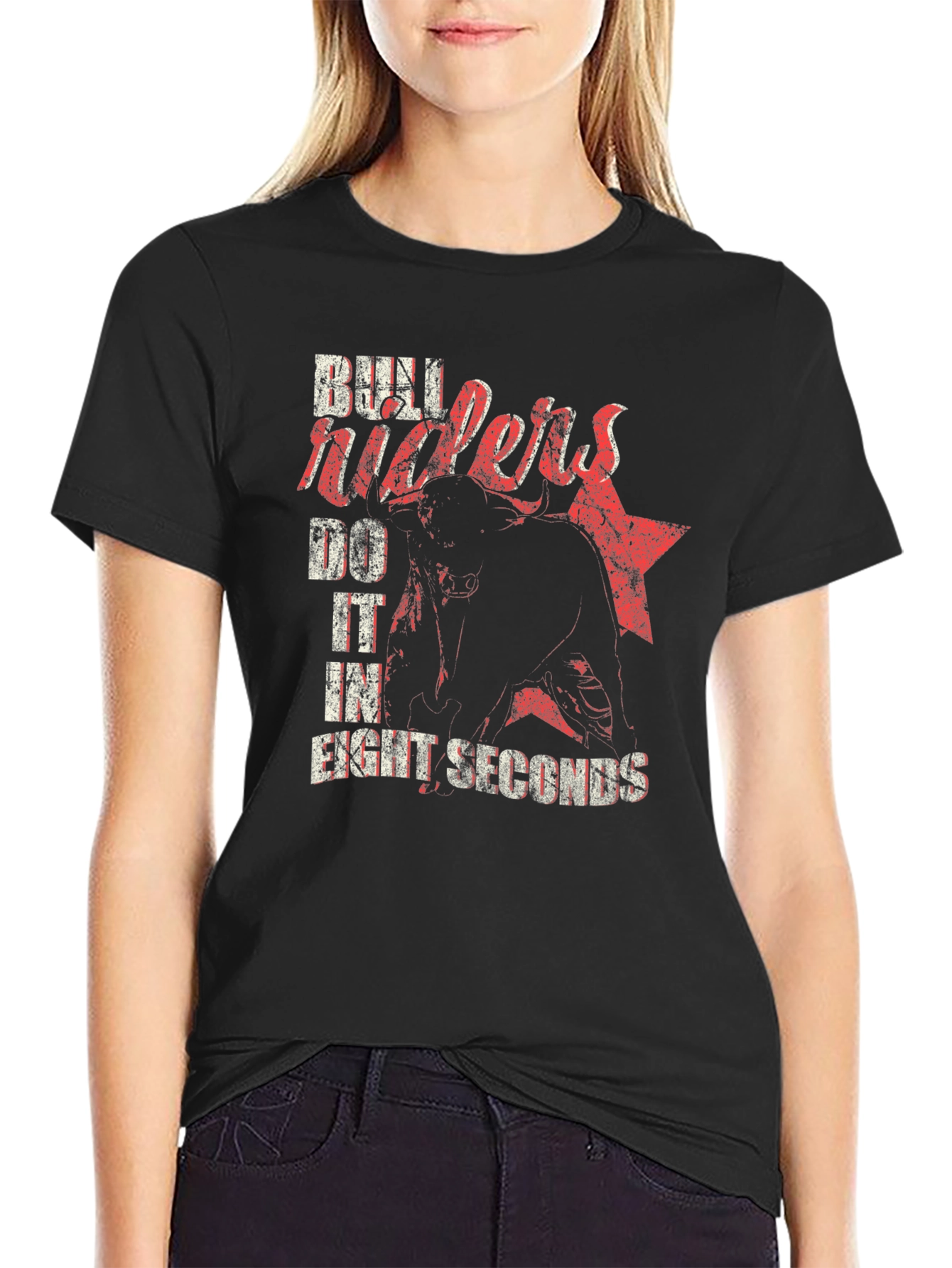 Bull Riders Do It In Eight Seconds T-Shirt
