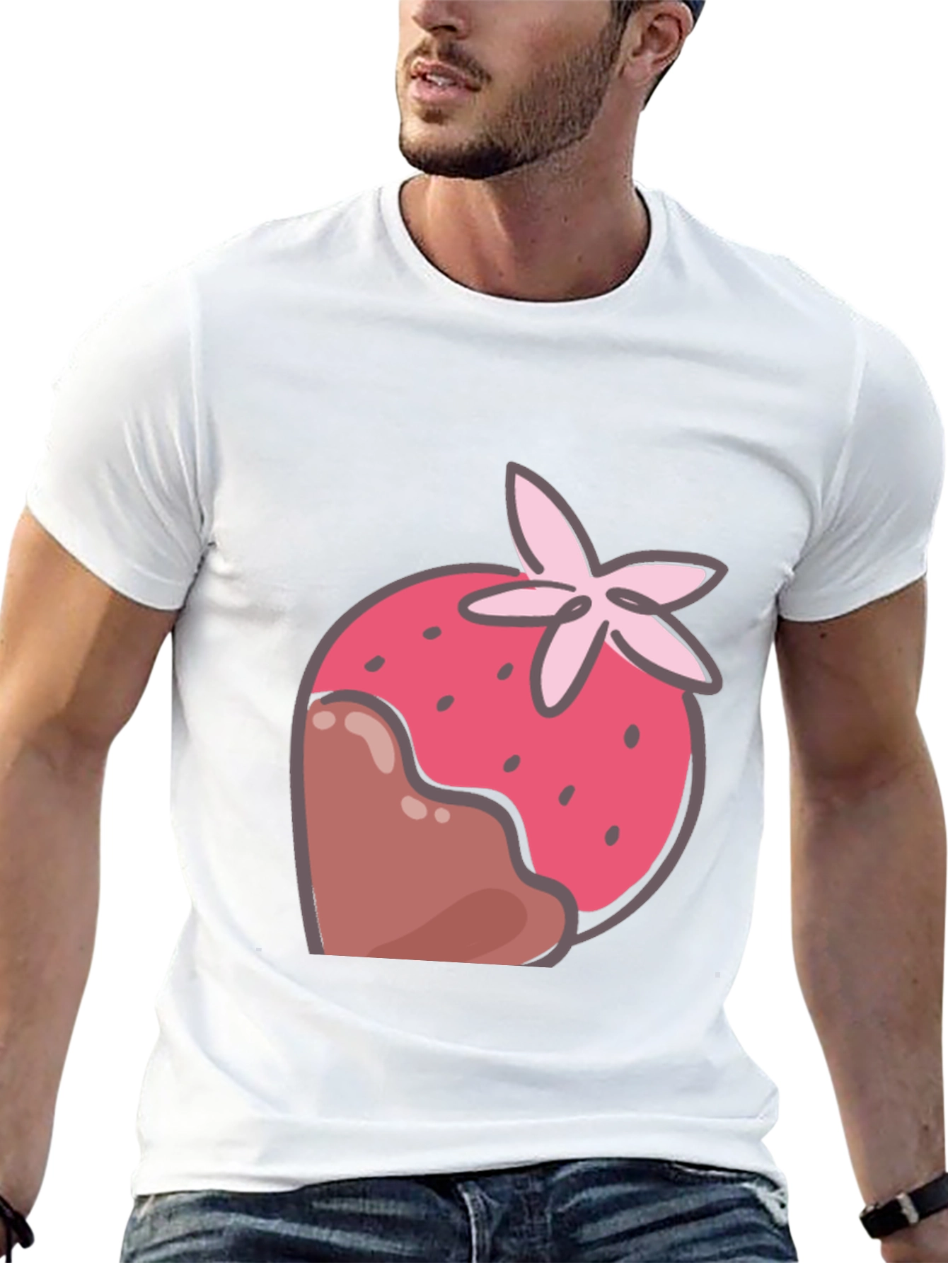 Strawberry Chocolate Dipped T-Shirt