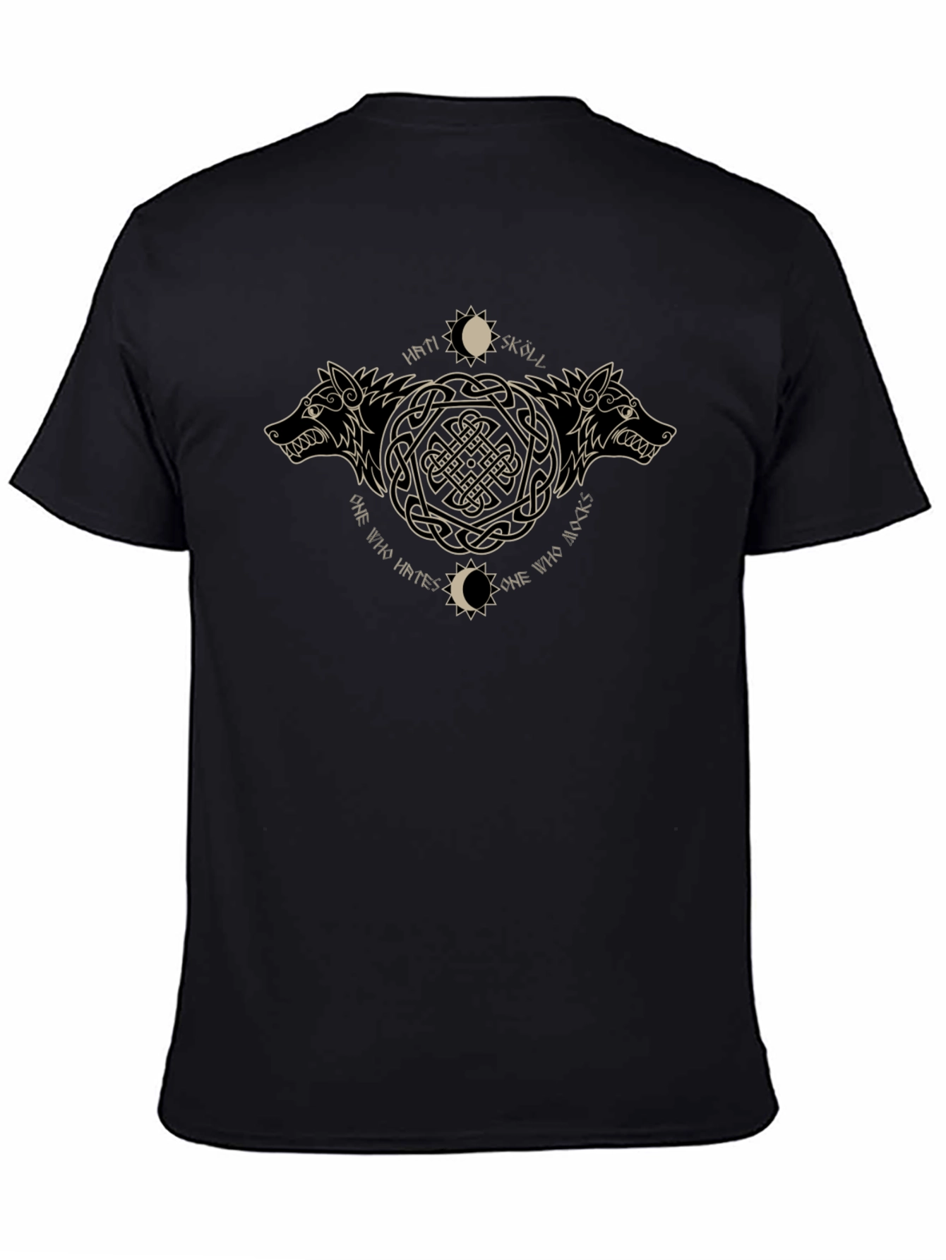 Norse Wolves Graphic Tee - Hati & Sköll