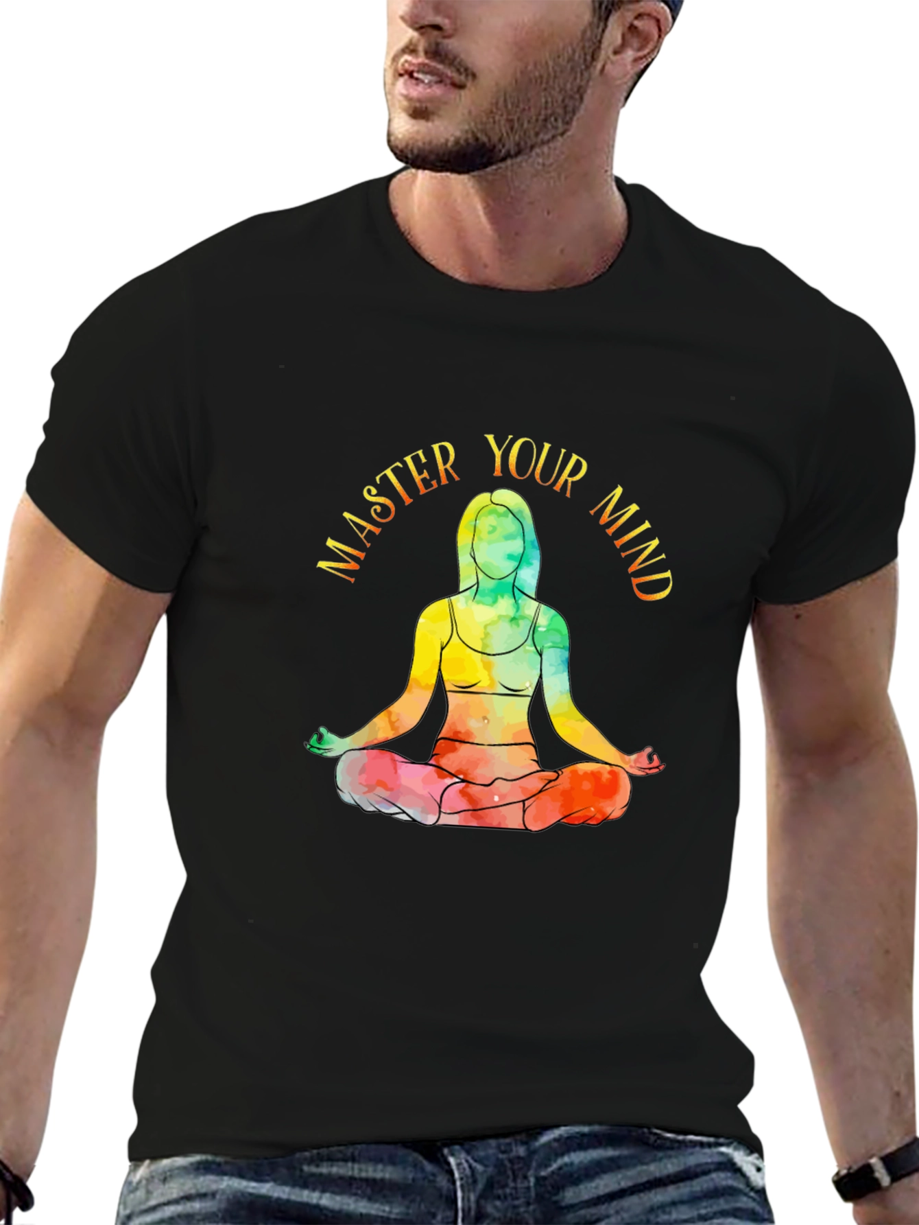 Master Your Mind Yoga T-Shirt - Meditate in Style!
