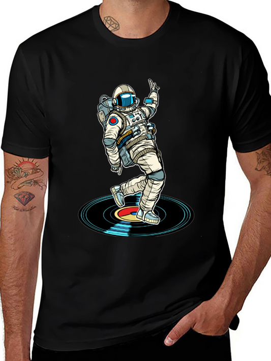 Astronaut DJ T-Shirt - Space Dance Music Tee