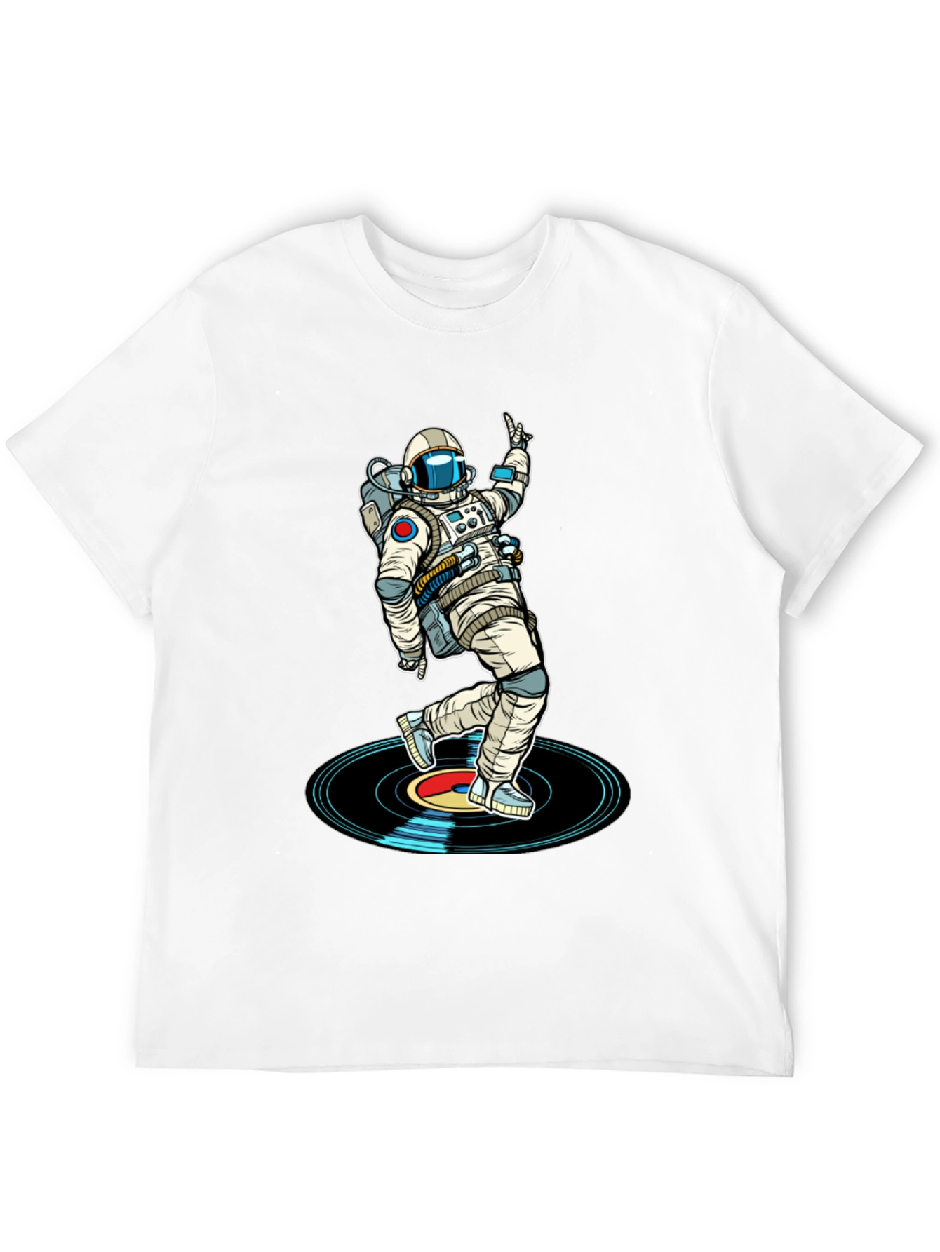 Astronaut DJ T-Shirt - Space Dance Music Tee