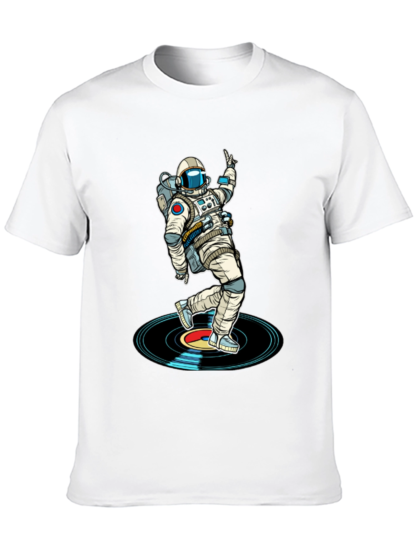 Astronaut DJ T-Shirt - Space Dance Music Tee