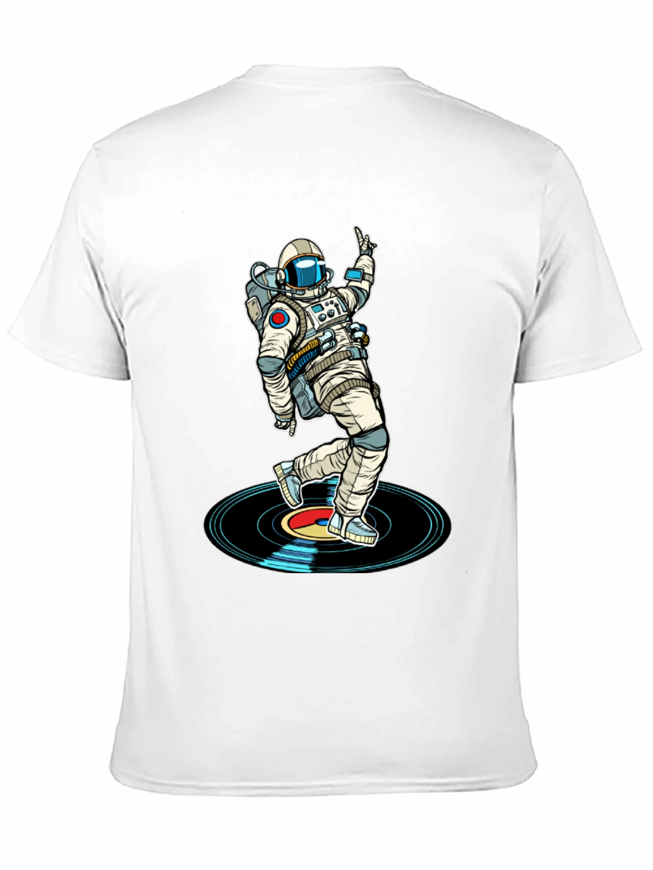 Astronaut DJ T-Shirt - Space Dance Music Tee