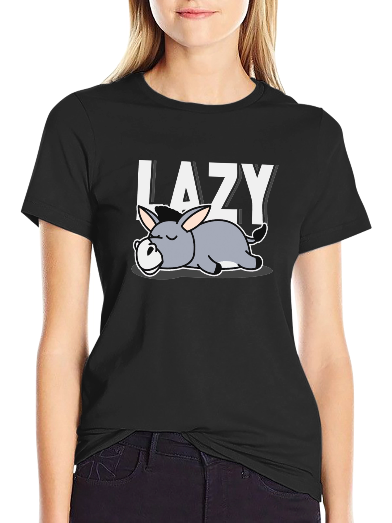 Lazy Donkey Graphic T-Shirt