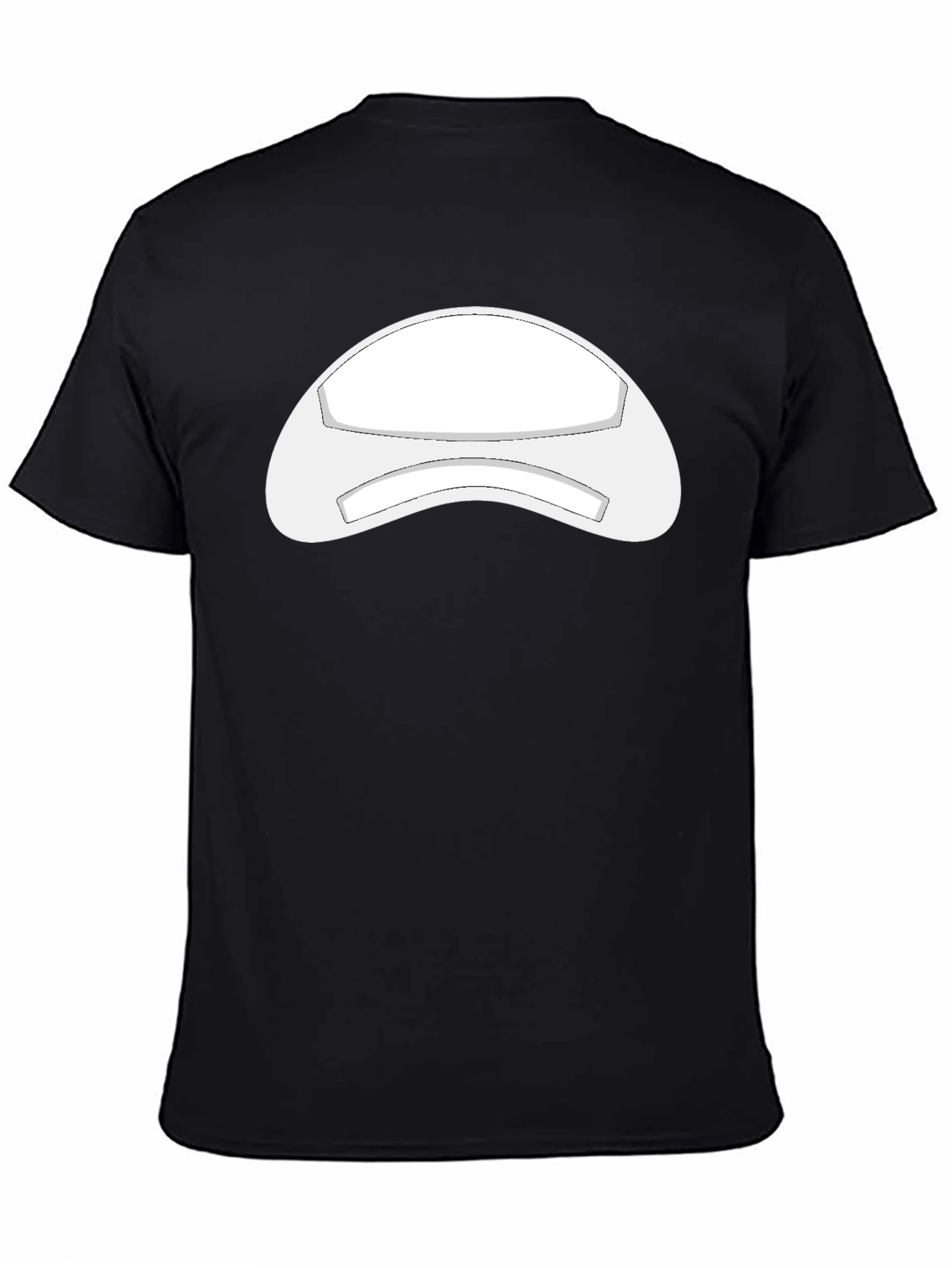 Mens Graphic Print Black T-Shirt