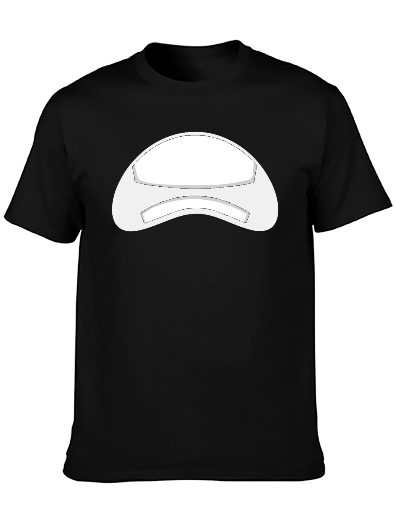 Mens Graphic Print Black T-Shirt