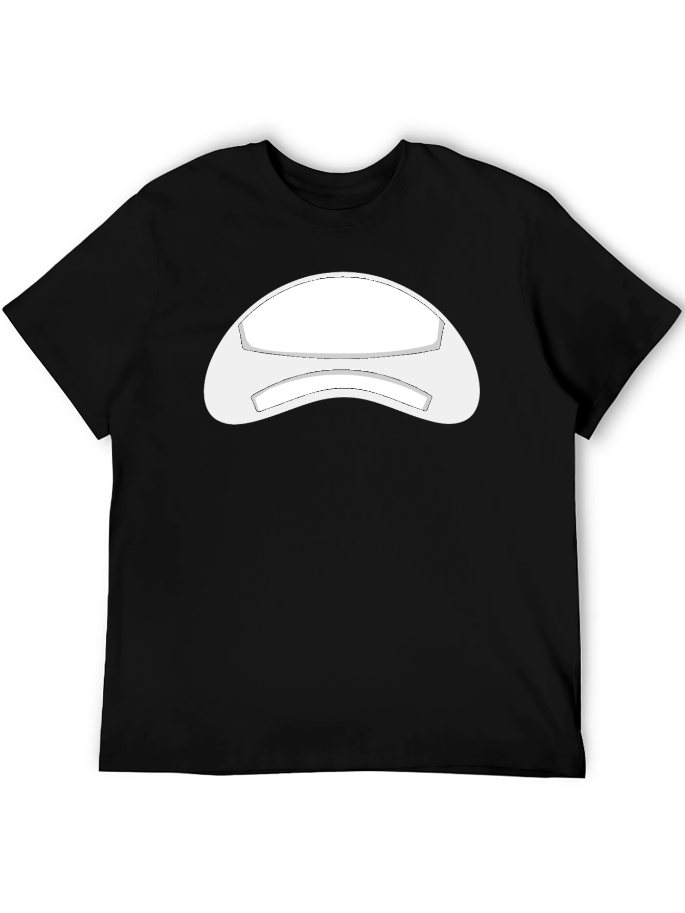Mens Graphic Print Black T-Shirt