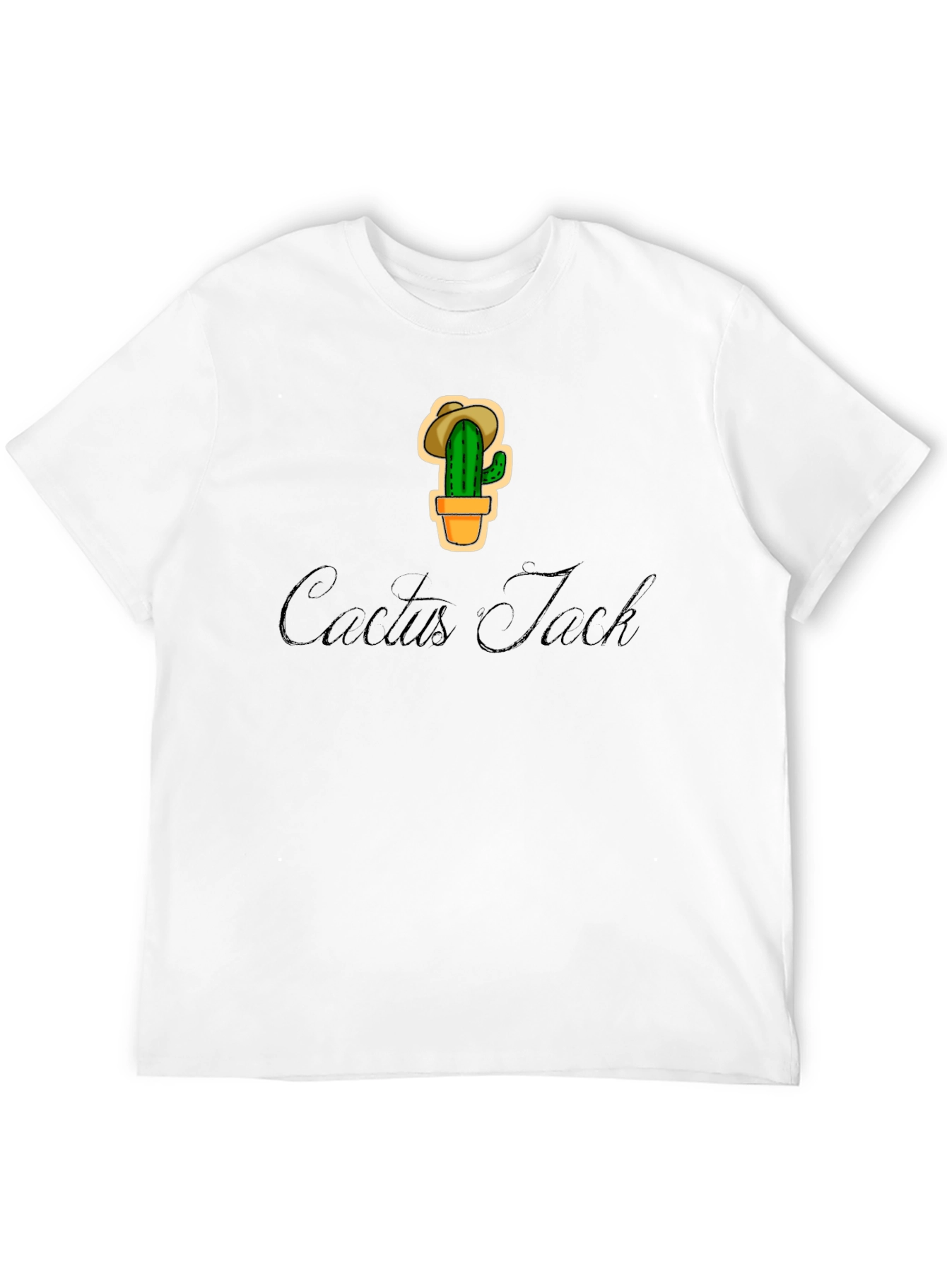 Cactus Jack Graphic T-Shirt - Trendy Black Tee
